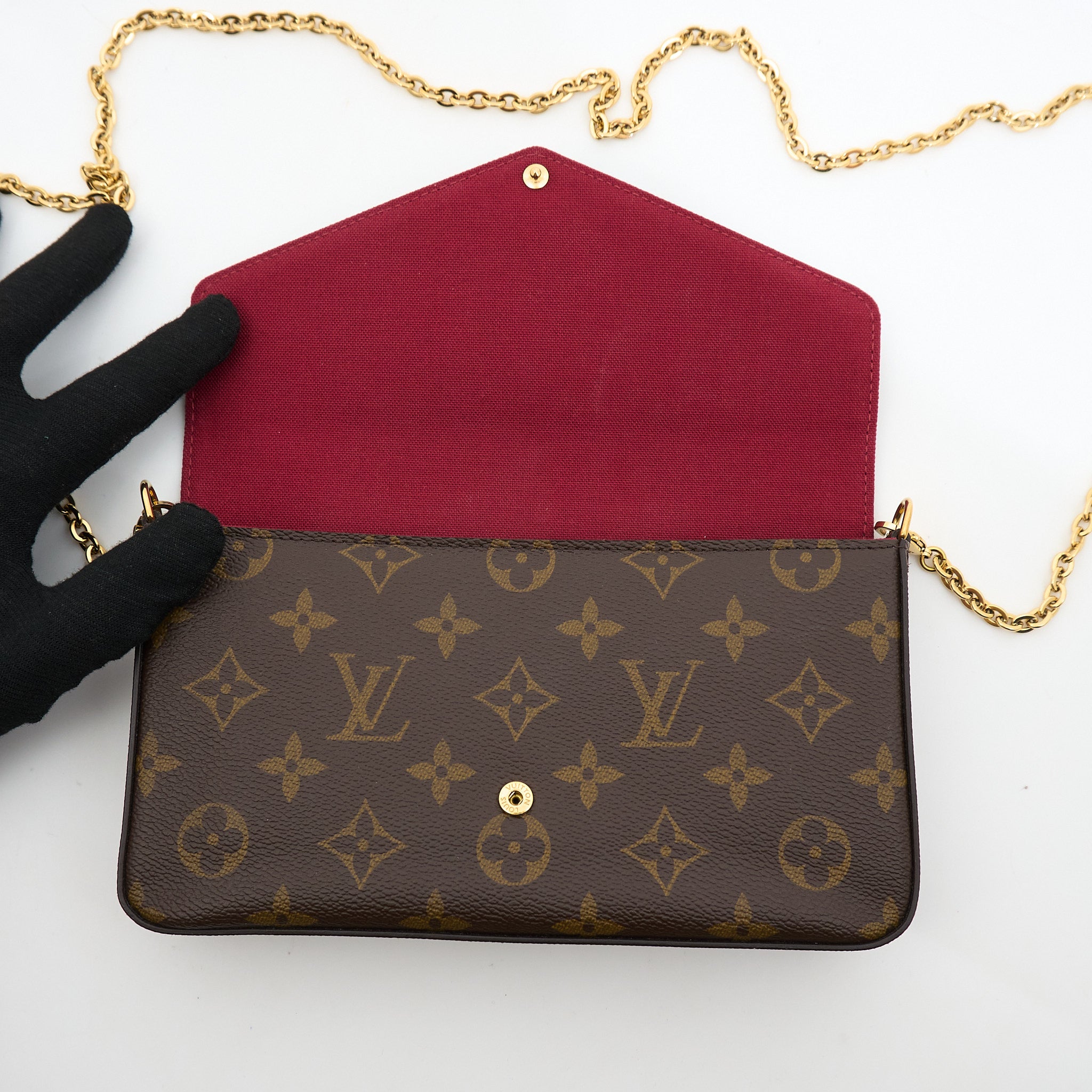 Louis Vuitton Monogram Félicie Pochette Bag