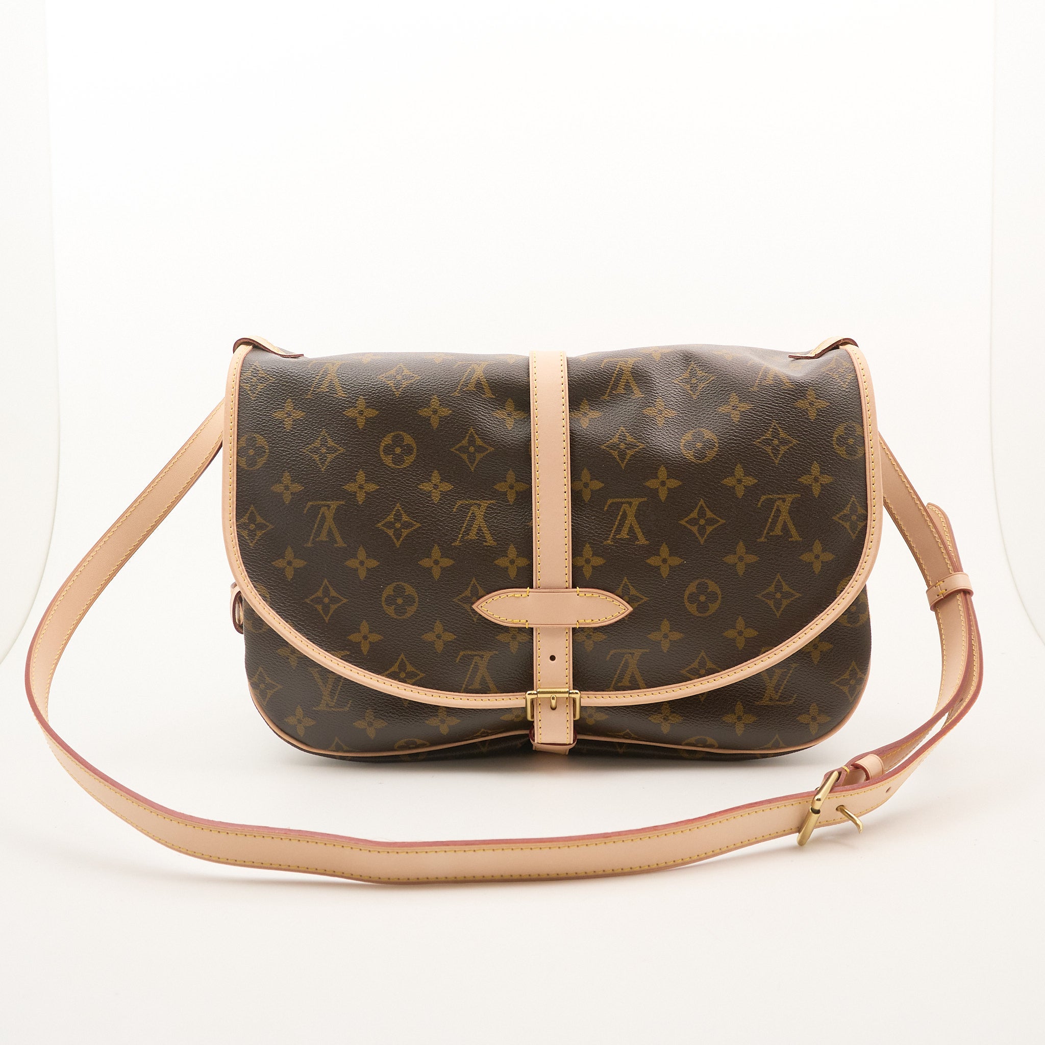 Louis Vuitton Monogram Saumur 30 Messenger Bag