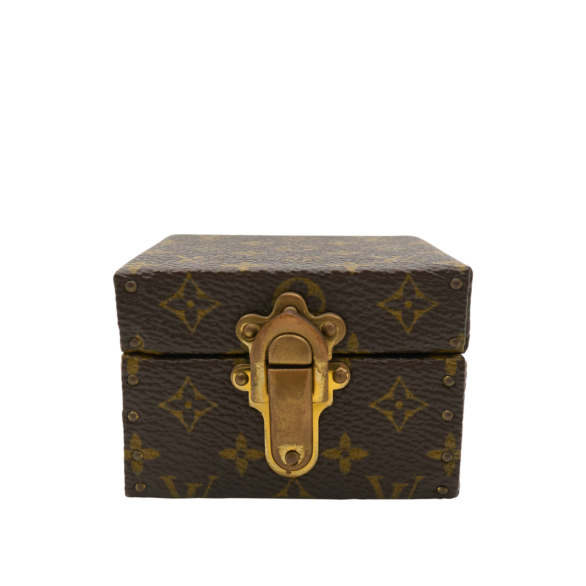 Louis Vuitton Monogram Trunk Ring Box