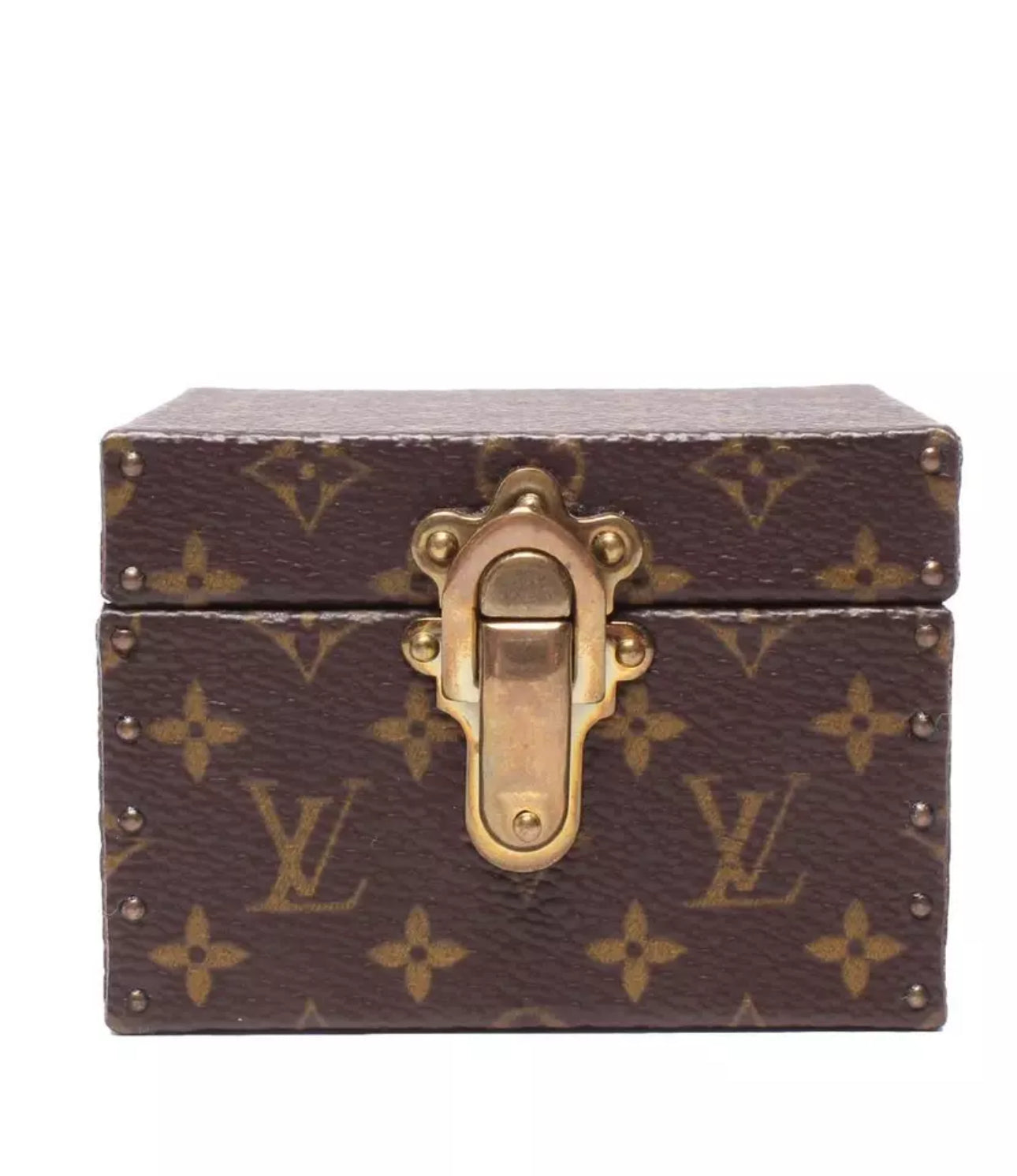 Louis Vuitton Monogram Trunk Ring Box