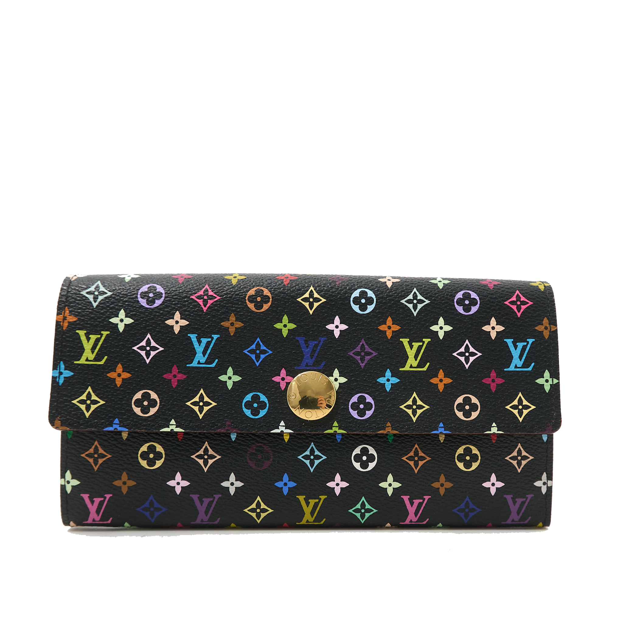 Louis Vuitton Murakami Black Wallet
