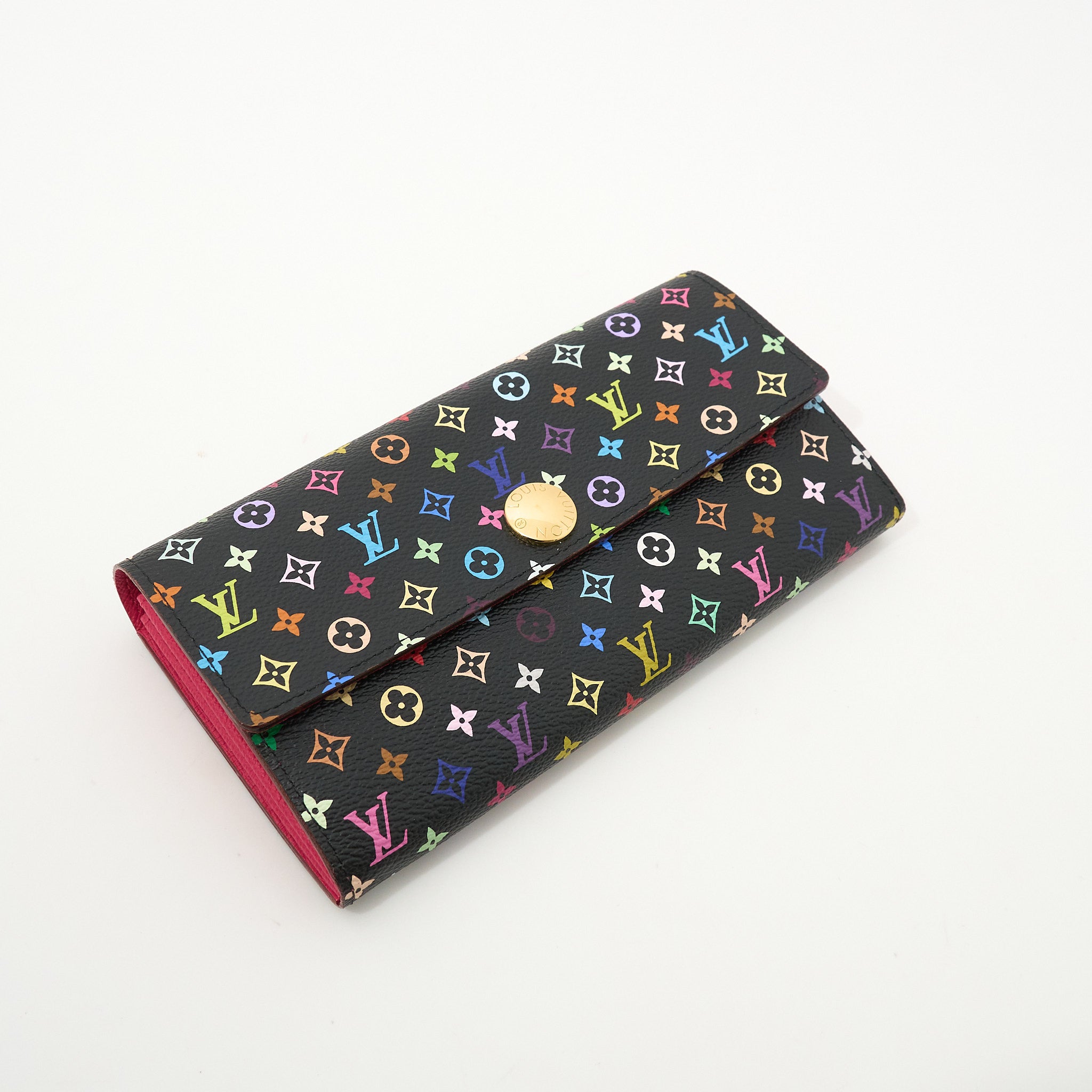 Louis Vuitton Murakami Black Wallet