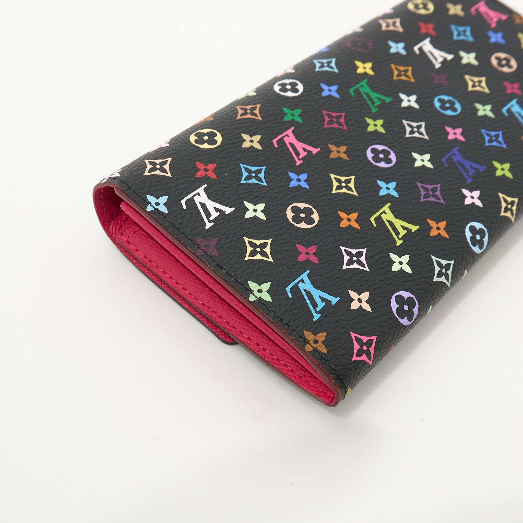 Louis Vuitton Murakami Black Wallet