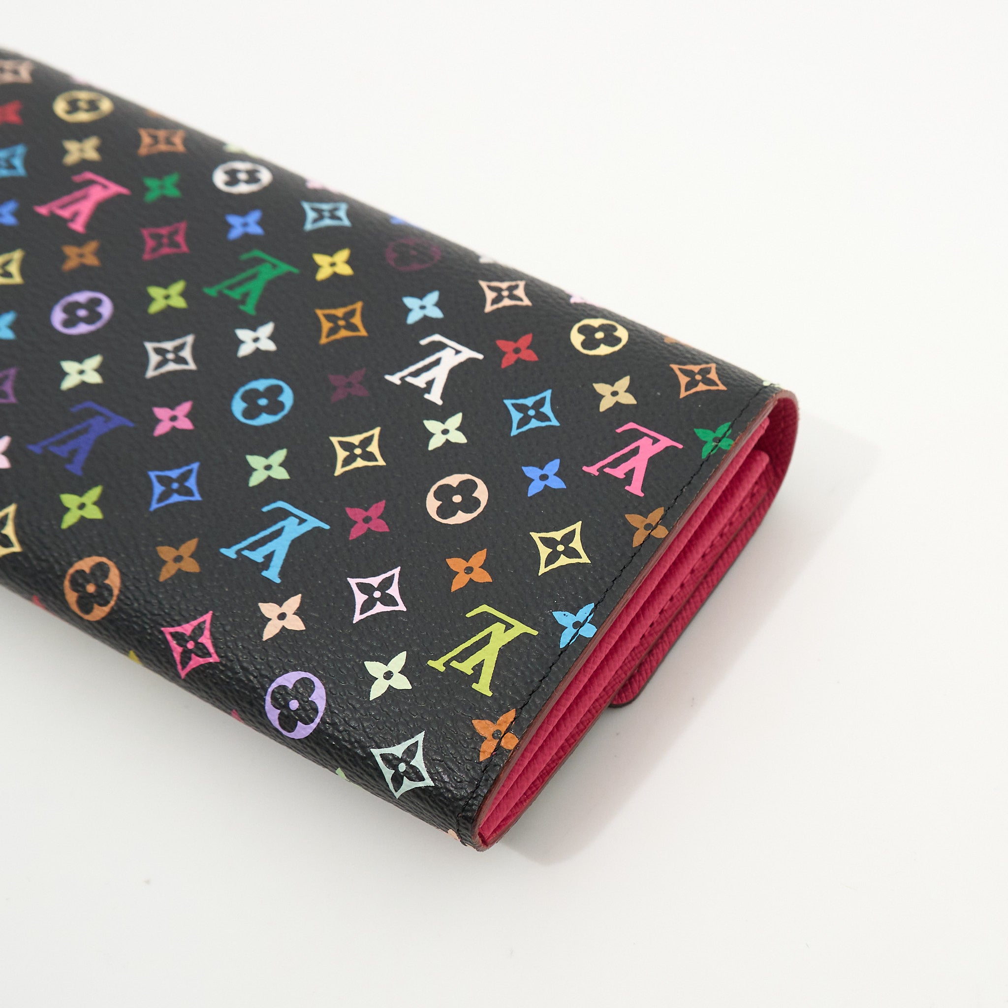 Louis Vuitton Murakami Black Wallet