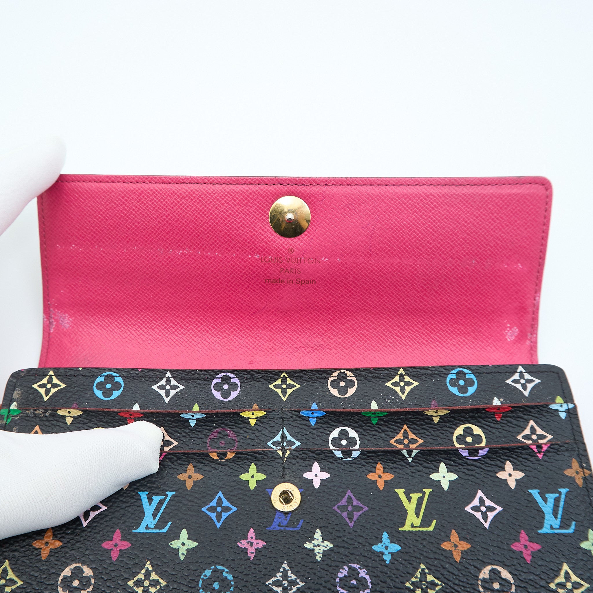 Louis Vuitton x Takashi Murakami Monogram Wallet