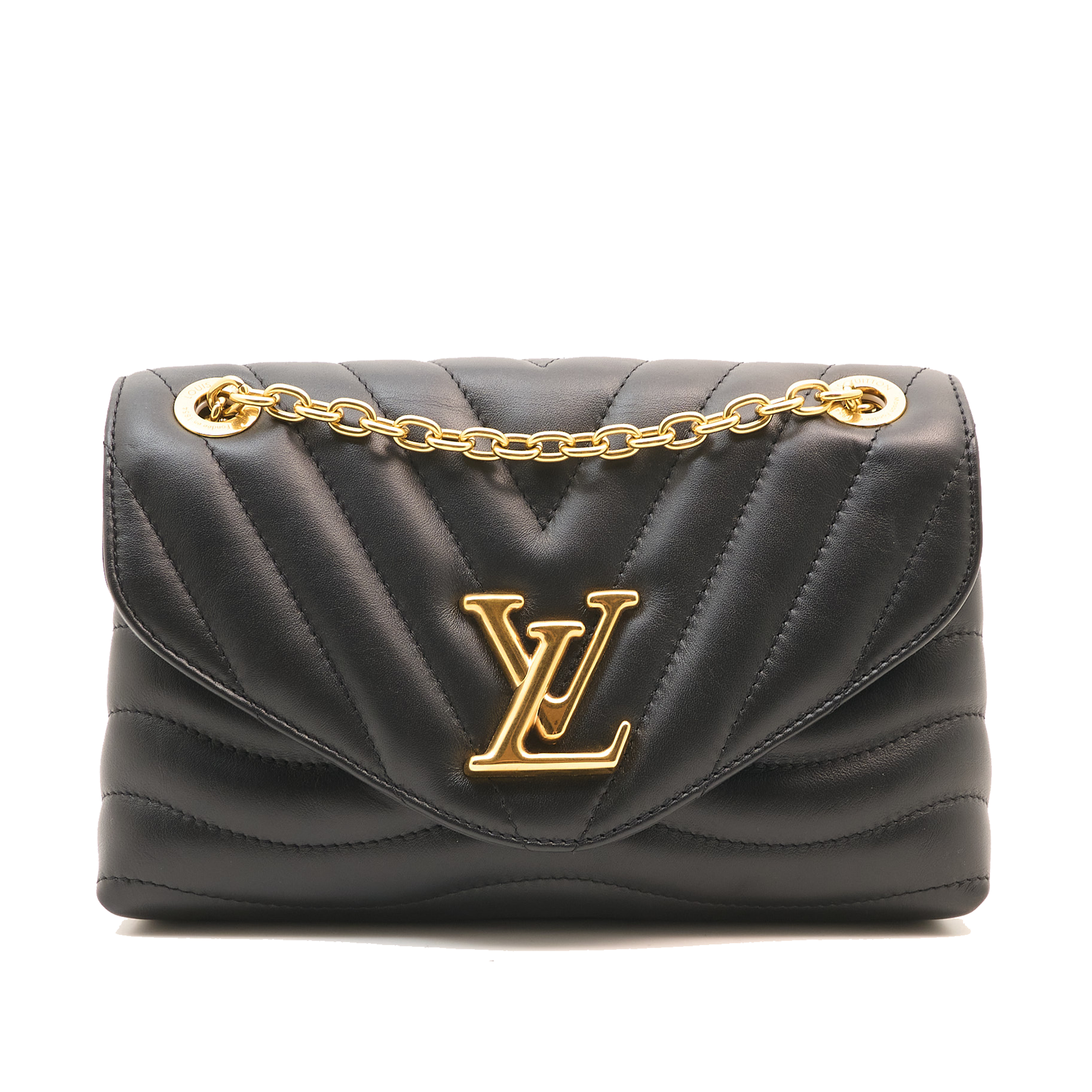 Louis Vuitton New Wave Chain MM Black Bag