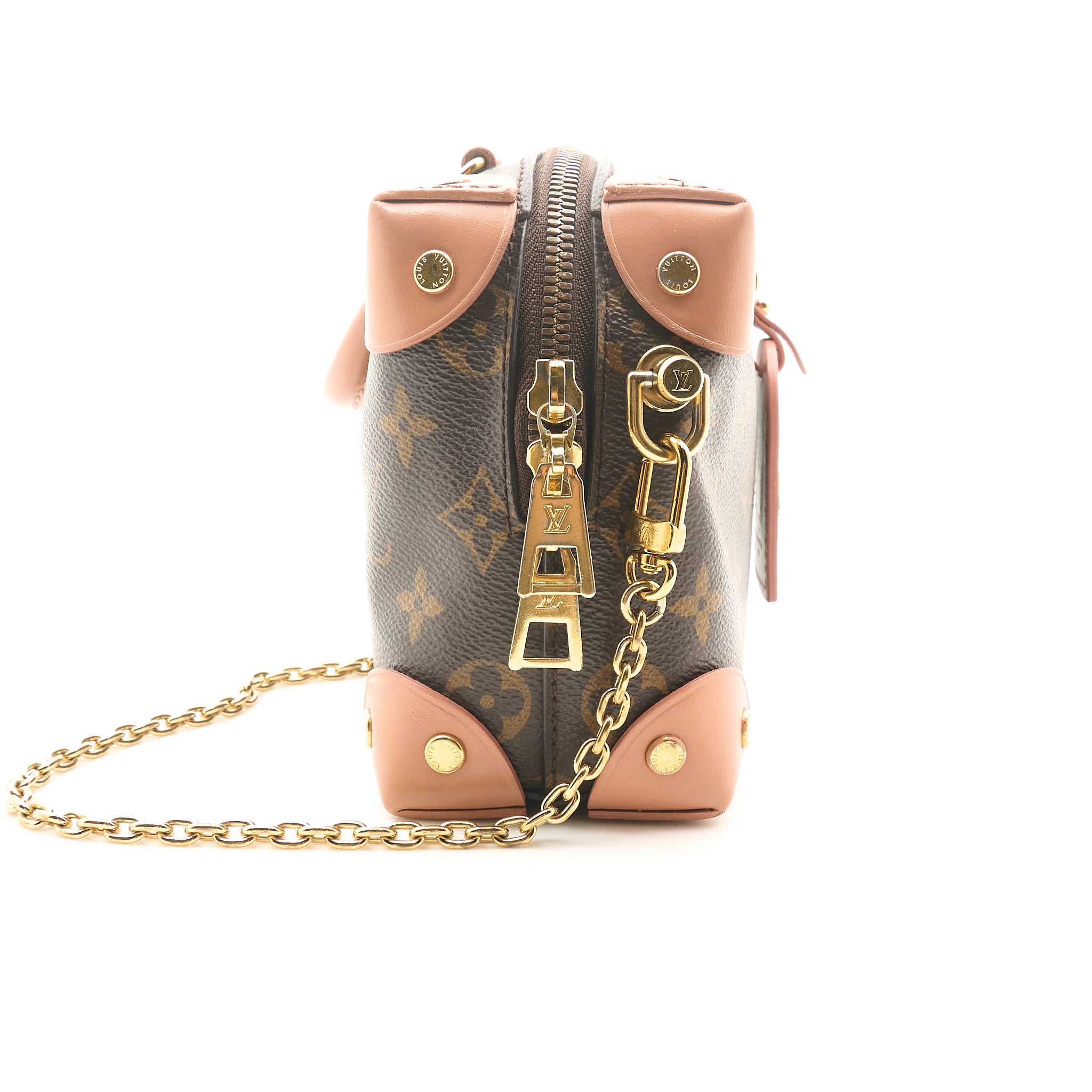 Louis Vuitton Petite Malle Souple Monogram Handbag