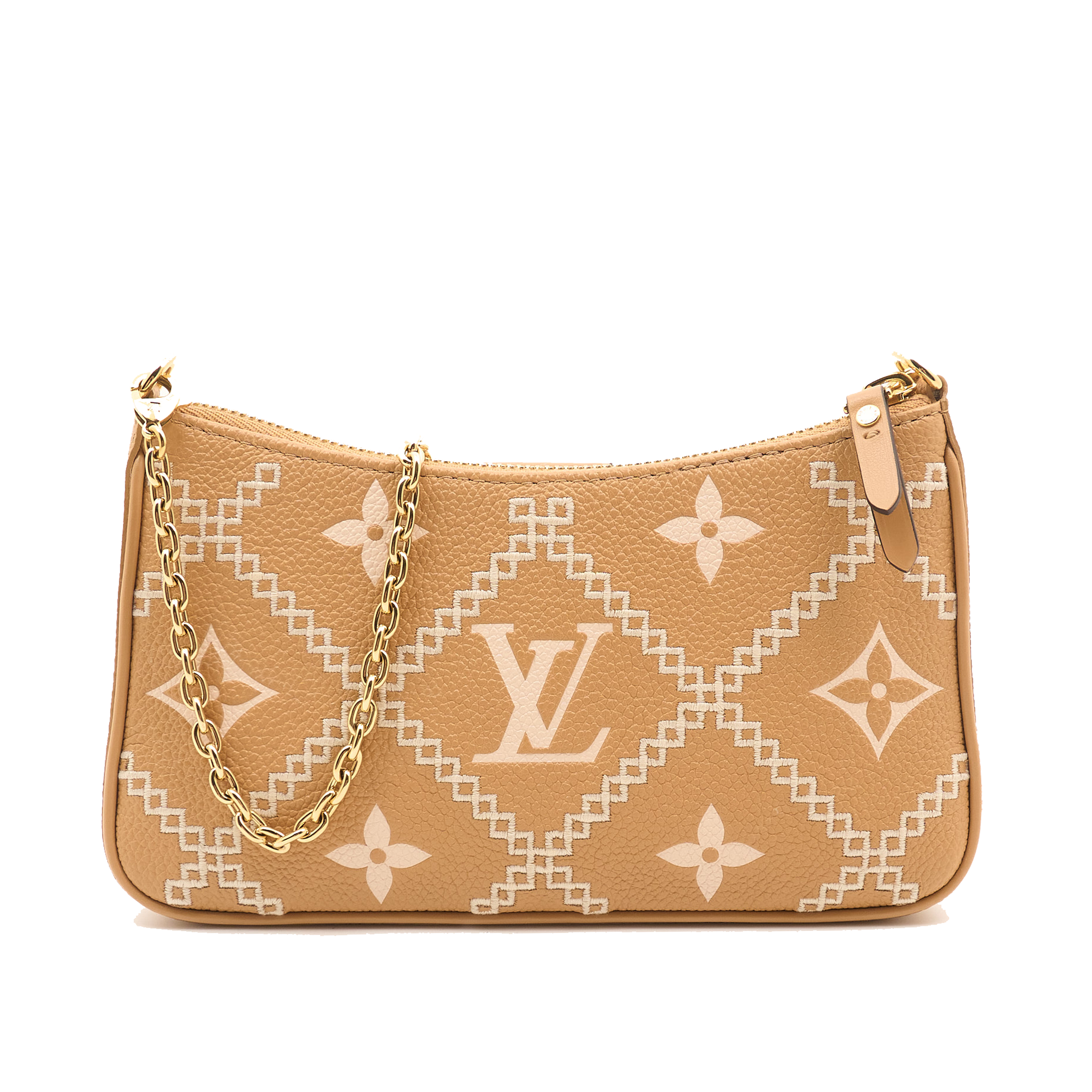 Louis Vuitton Arizona Cream Empriente Broderies Easy Pouch On Strap