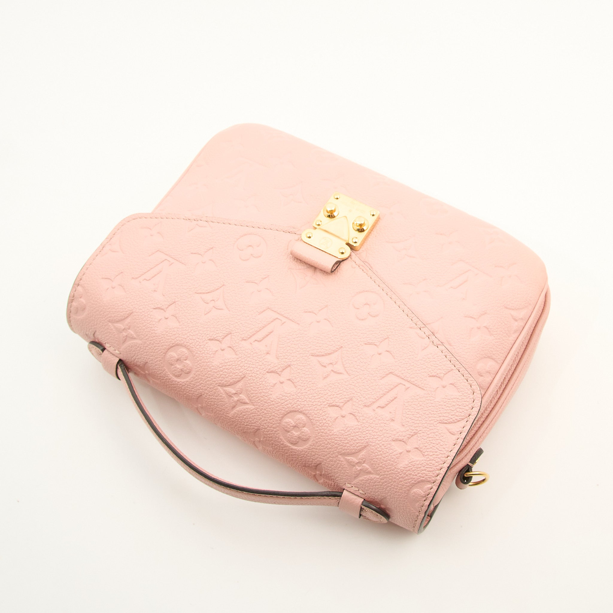 Louis Vuitton Pochette Metis Rose Poudre Empriente Leather