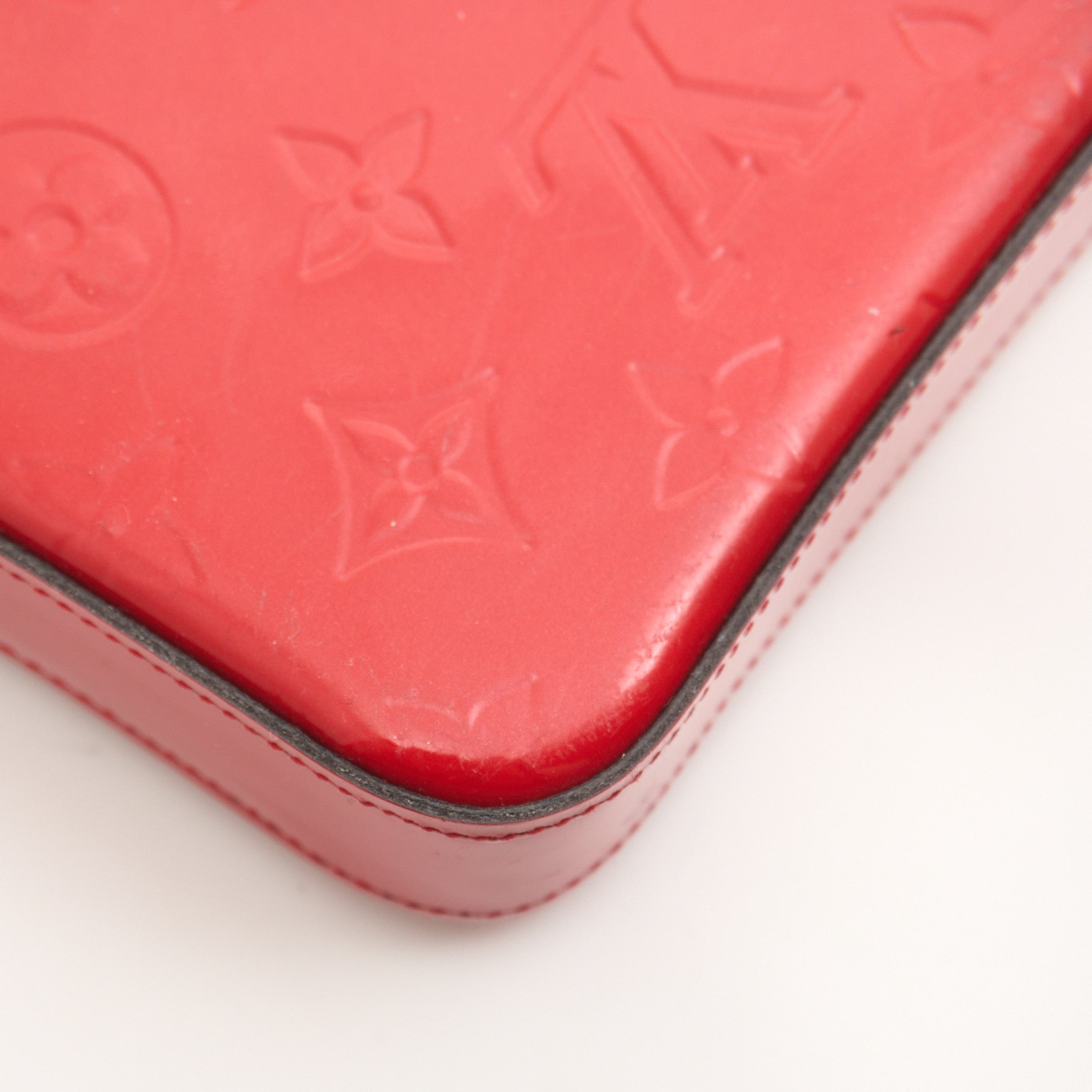 Louis Vuitton Félicie Pochette Red Vernis