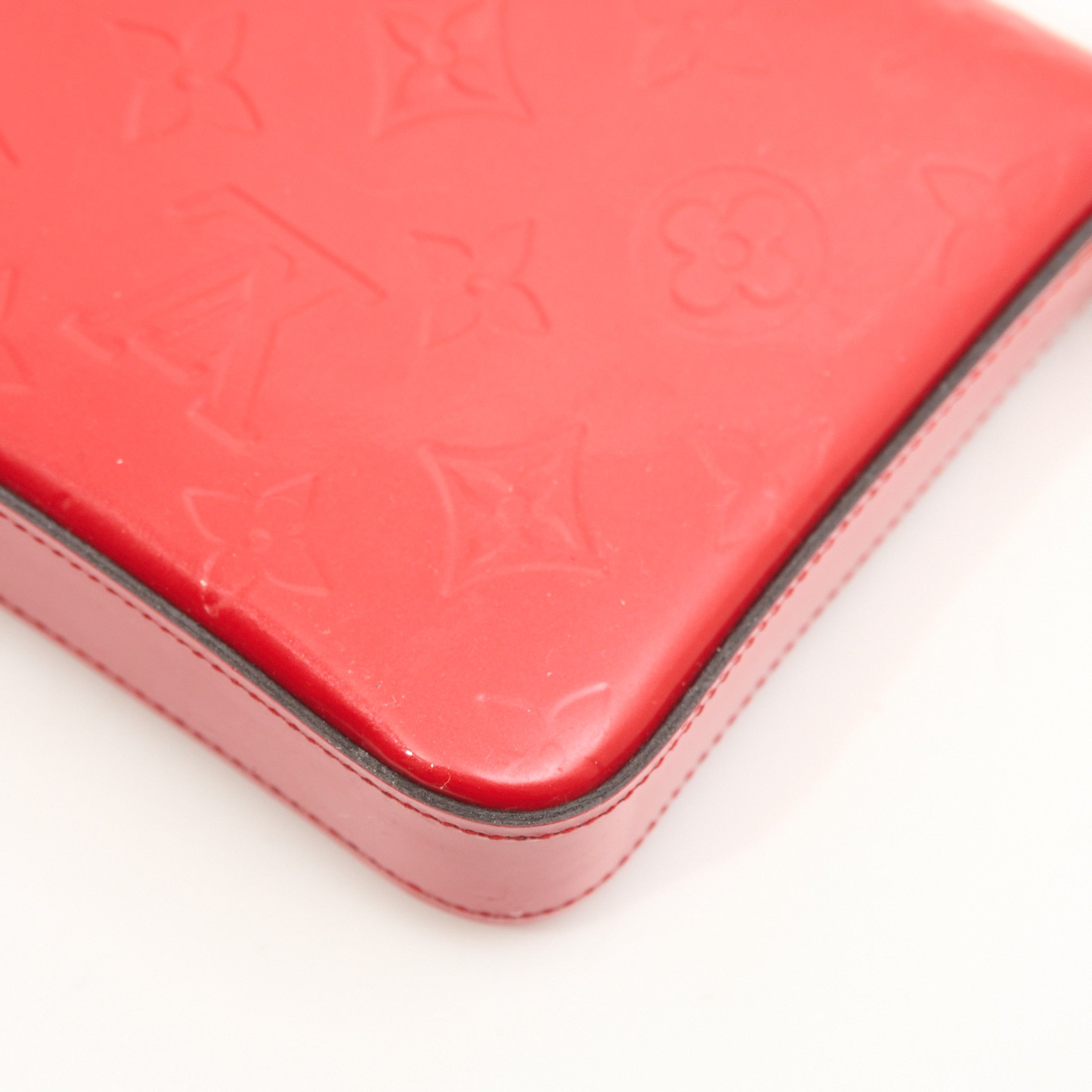 Louis Vuitton Félicie Pochette Red Vernis