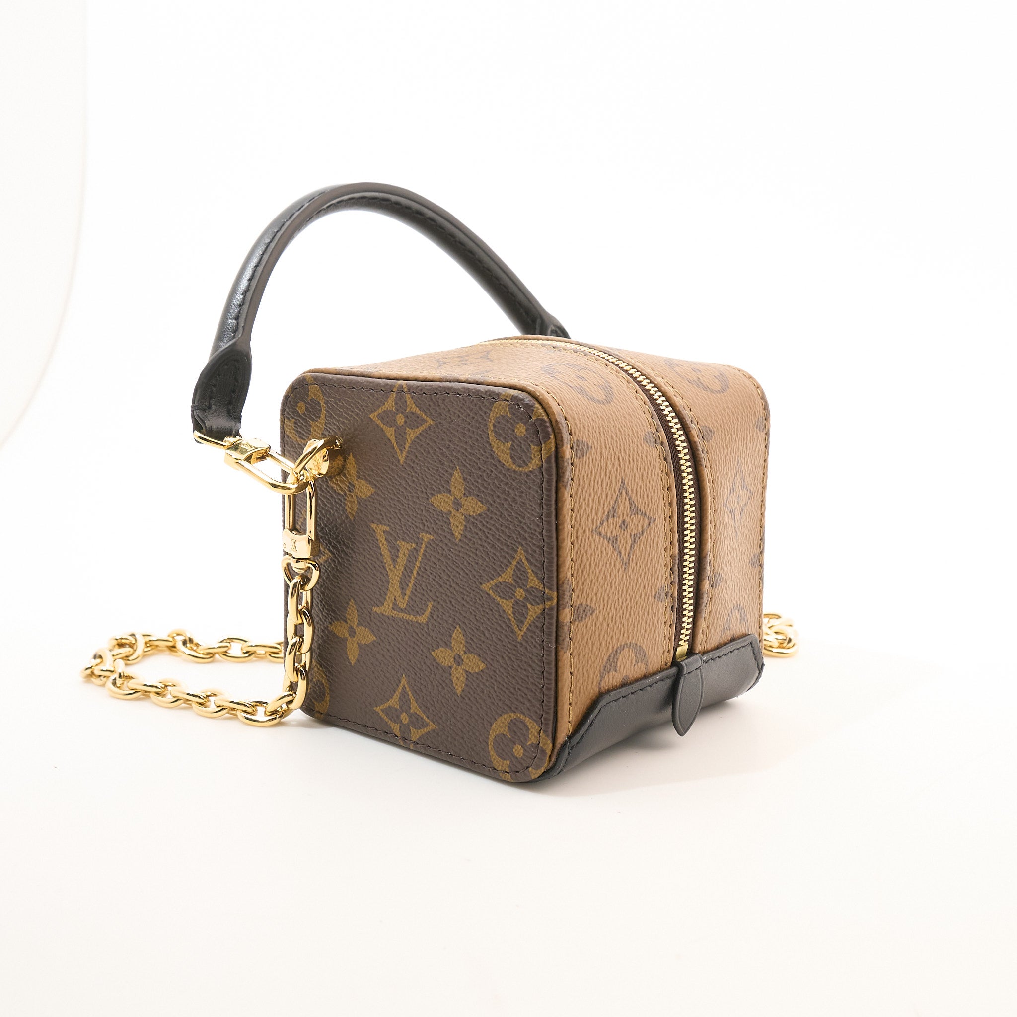 Louis Vuitton Reverse Monogram Cube Bag
