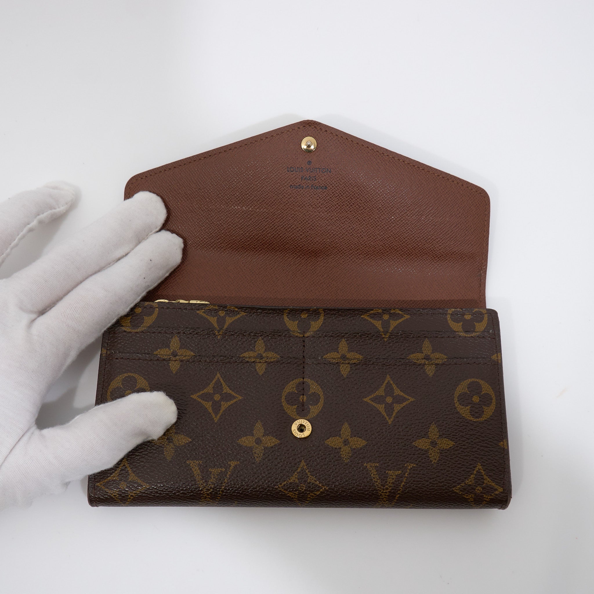 Louis Vuitton Sarah Wallet Monogram