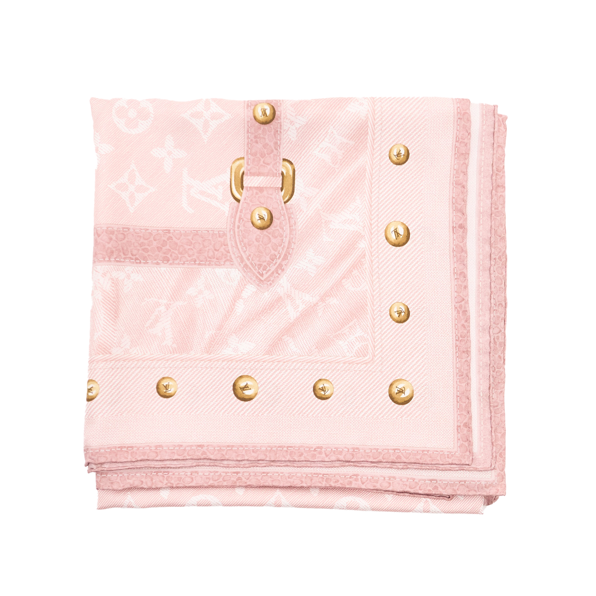 Louis Vuitton Silk Scarf Rose Pink