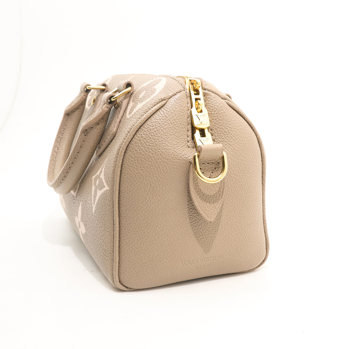 Louis Vuitton Bandoulière Speedy 20 Bi-Colour Empreinte Bag