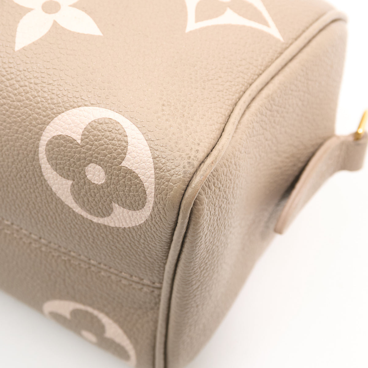 Louis Vuitton Bandoulière Speedy 20 Bi-Colour Empreinte Bag