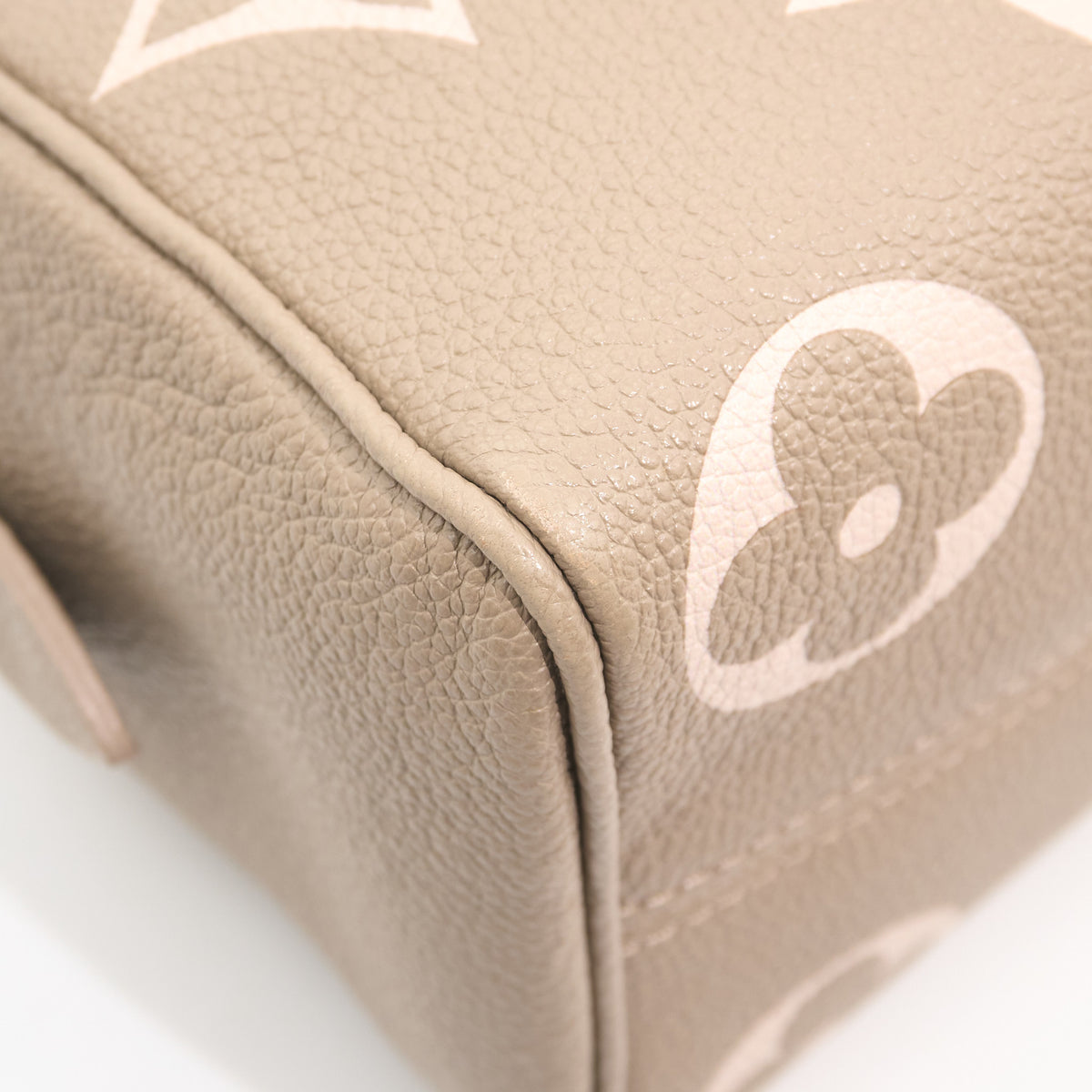 Louis Vuitton Bandoulière Speedy 20 Bi-Colour Empreinte Bag