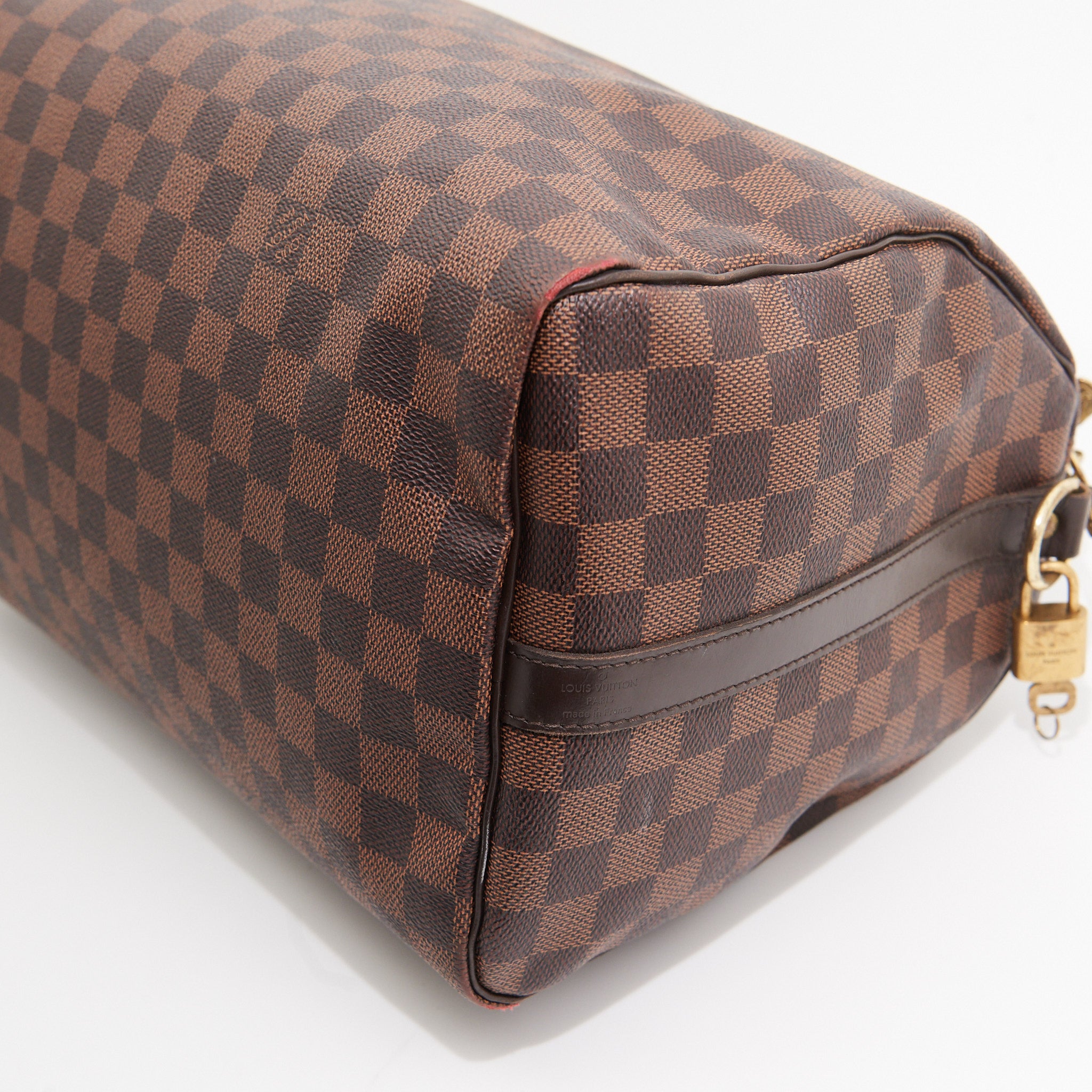 Louis Vuitton Speedy 35 Bag in Damier Ebene