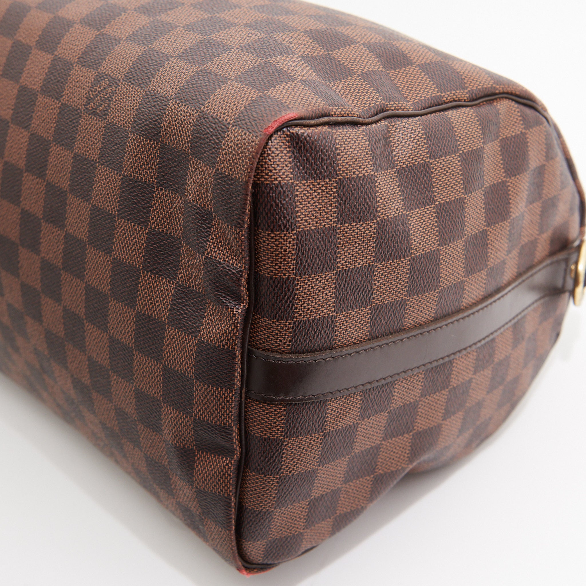 Louis Vuitton Speedy 35 Bag in Damier Ebene