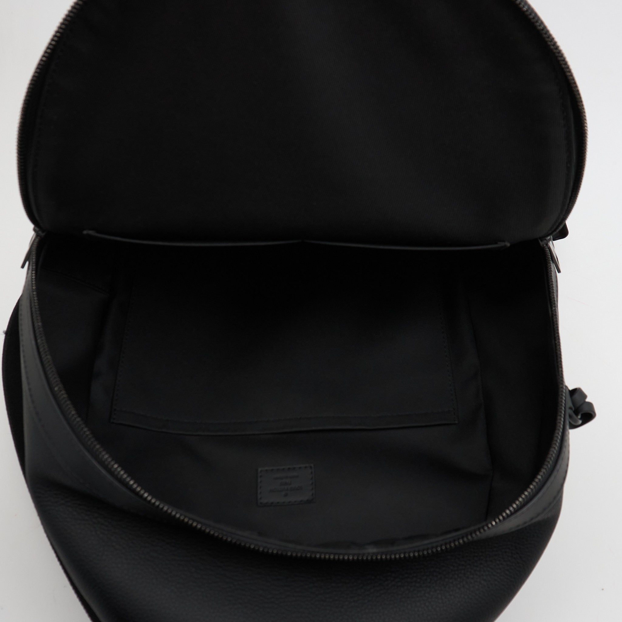 Louis Vuitton Takeoff Black Leather Backpack