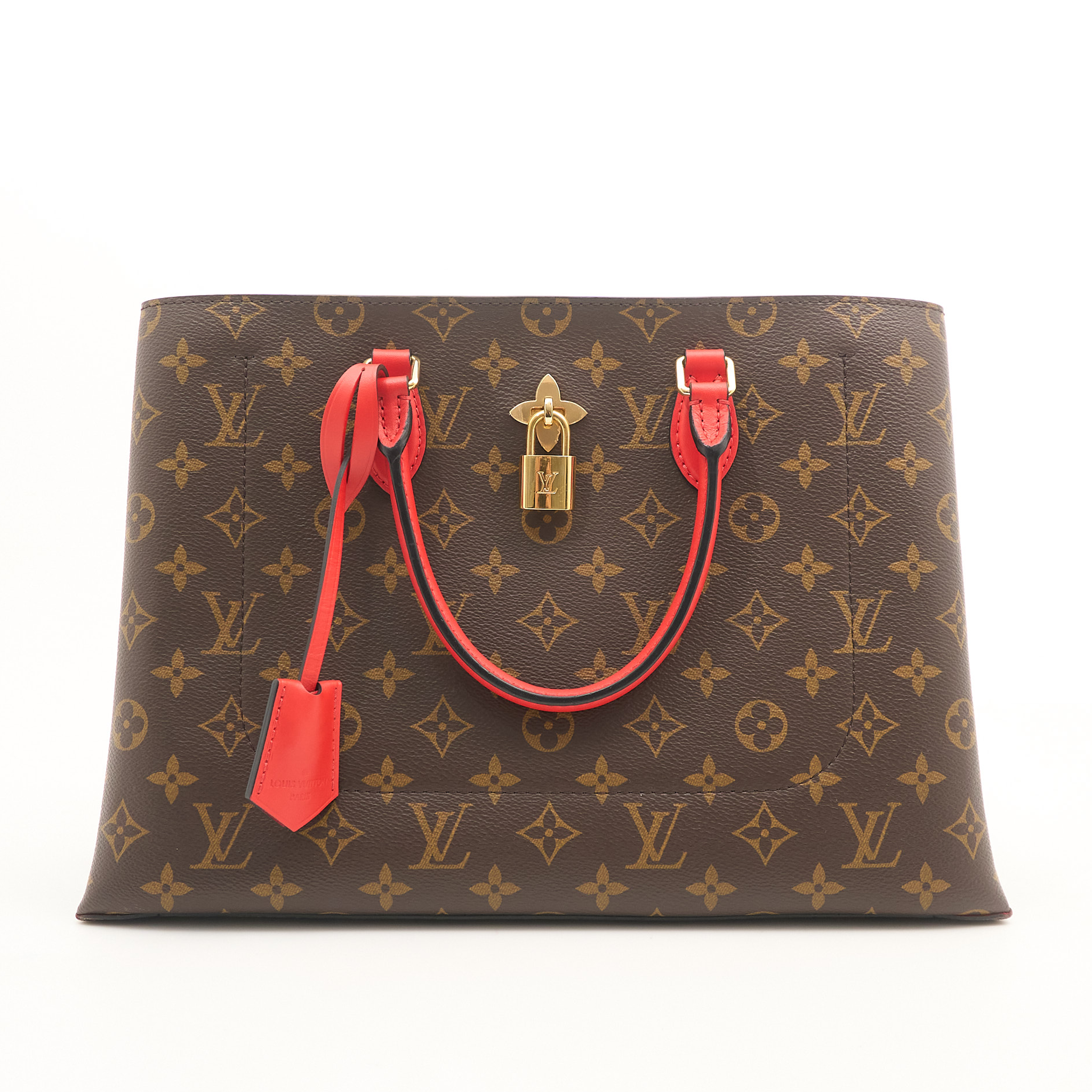 Louis Vuitton Coquelicot Monogram Canvas Flower Tote