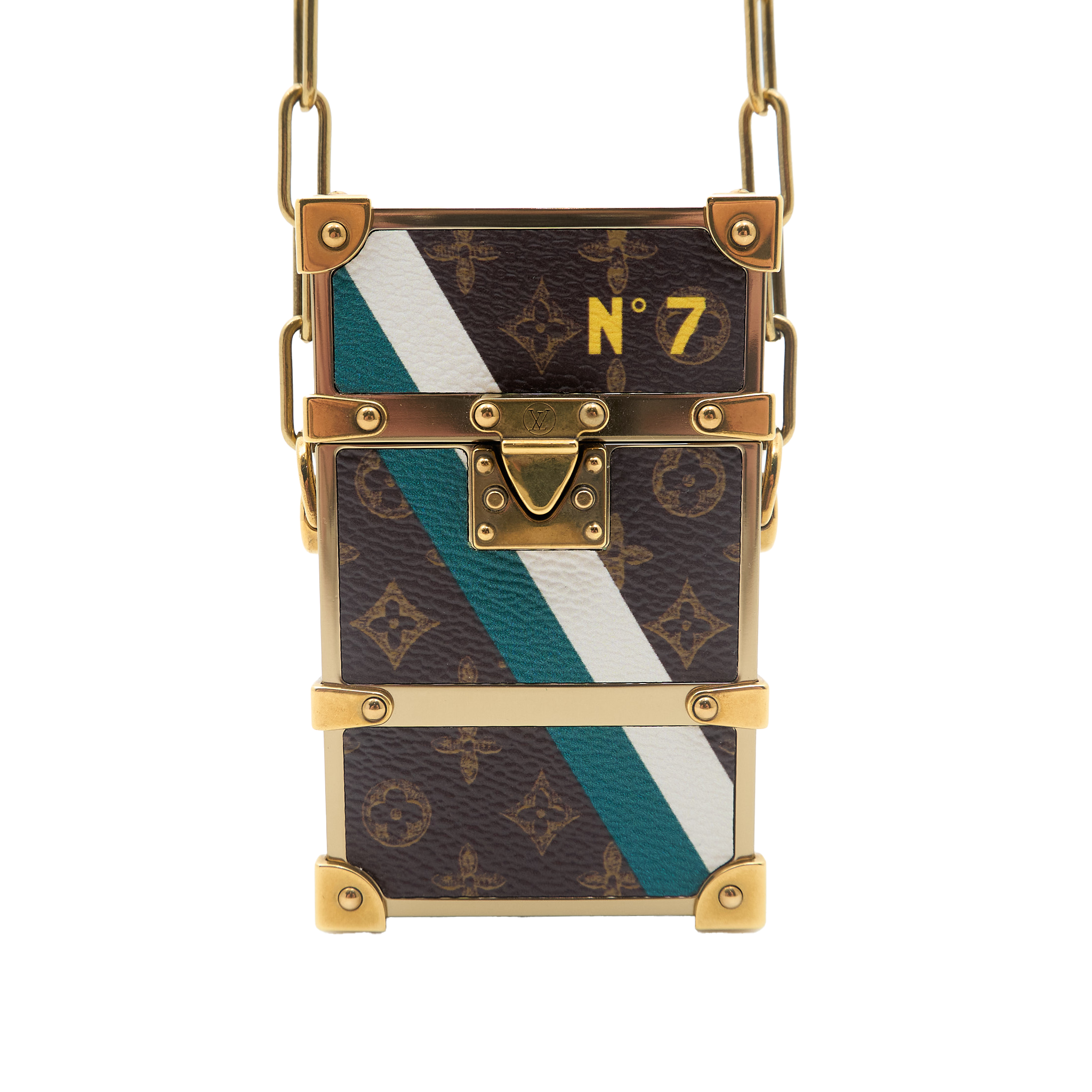 Louis Vuitton Trunk Box Chain Bag
