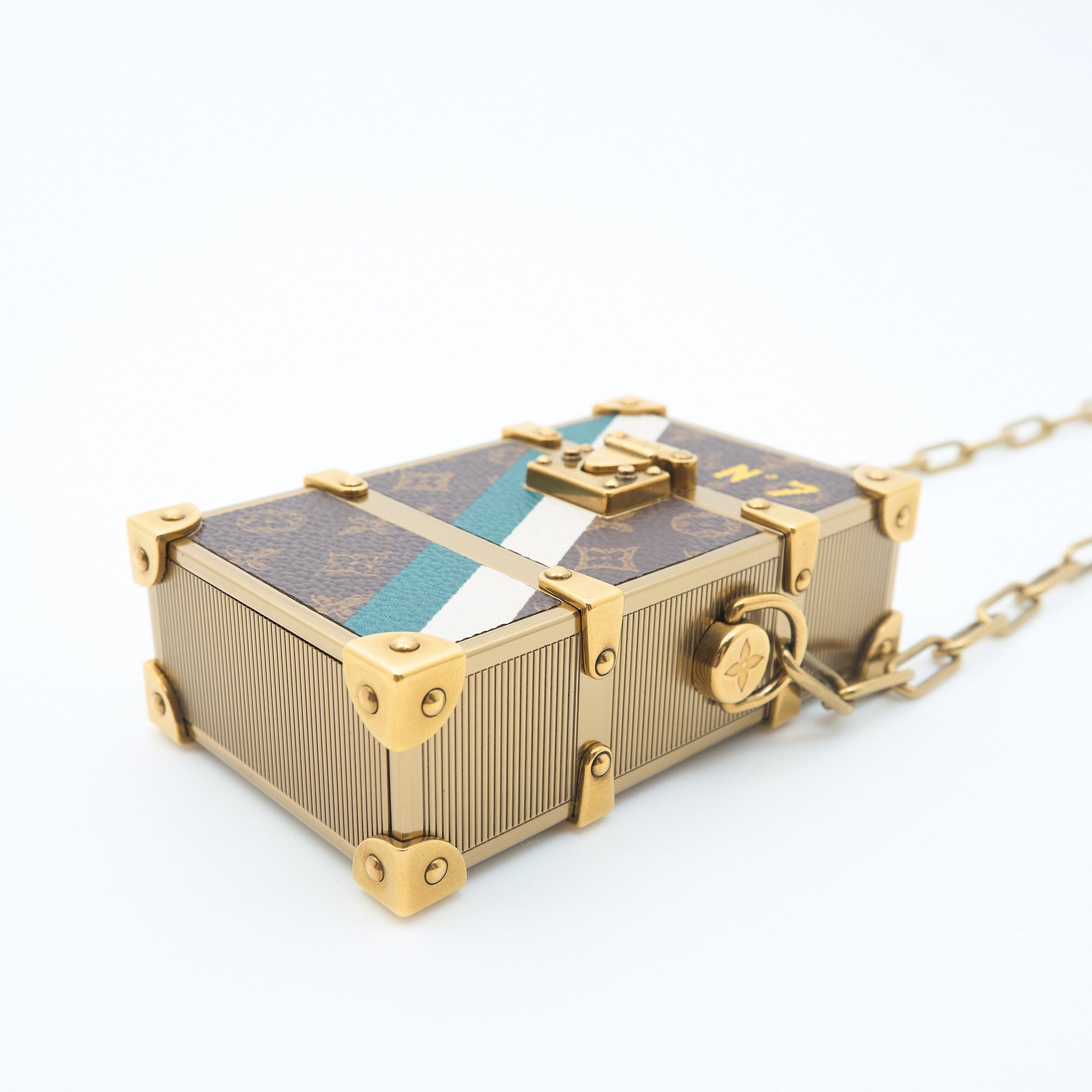 Louis Vuitton Trunk Box Chain Bag