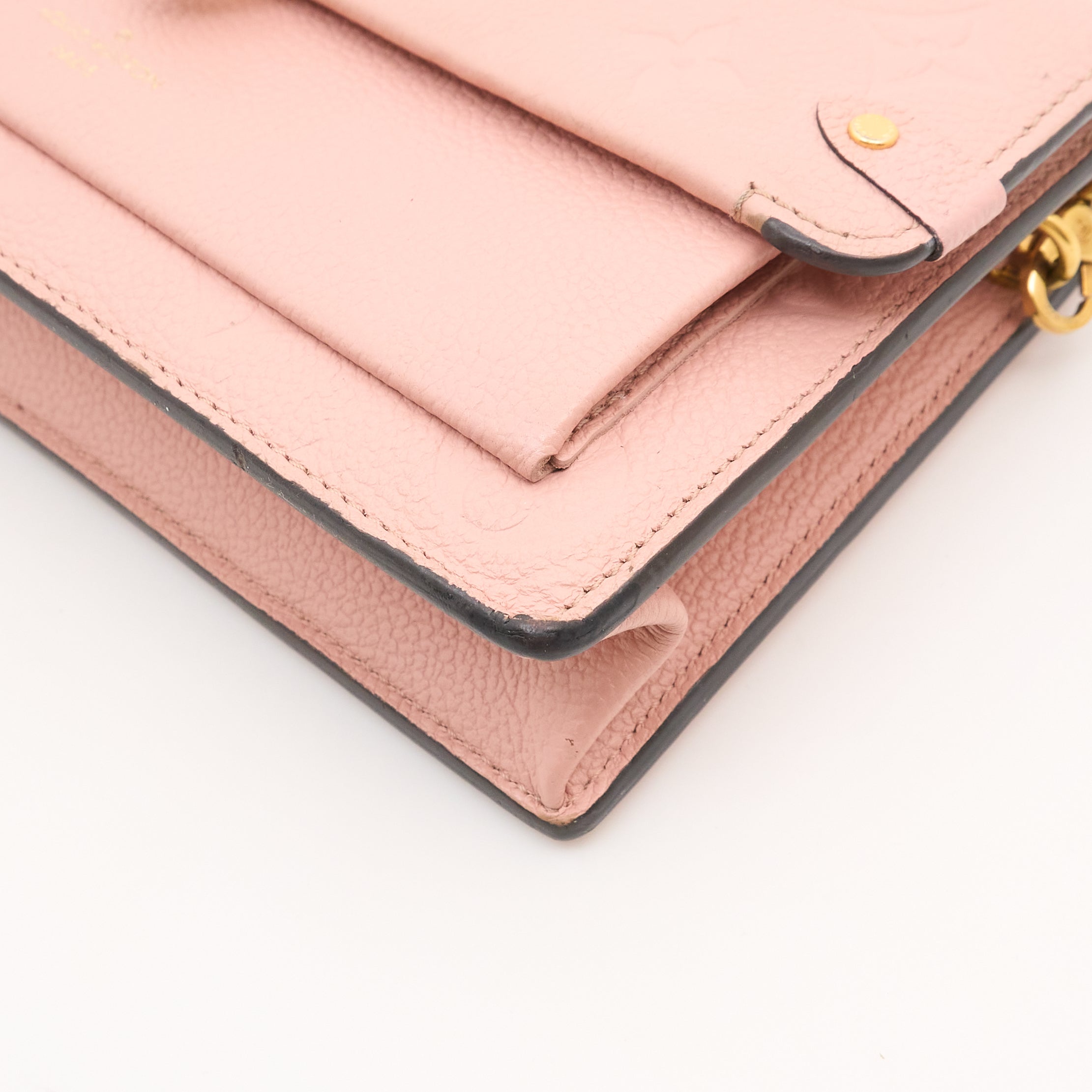 Louis Vuitton Vavin Bag in Rose Monogram Empreinte Leather