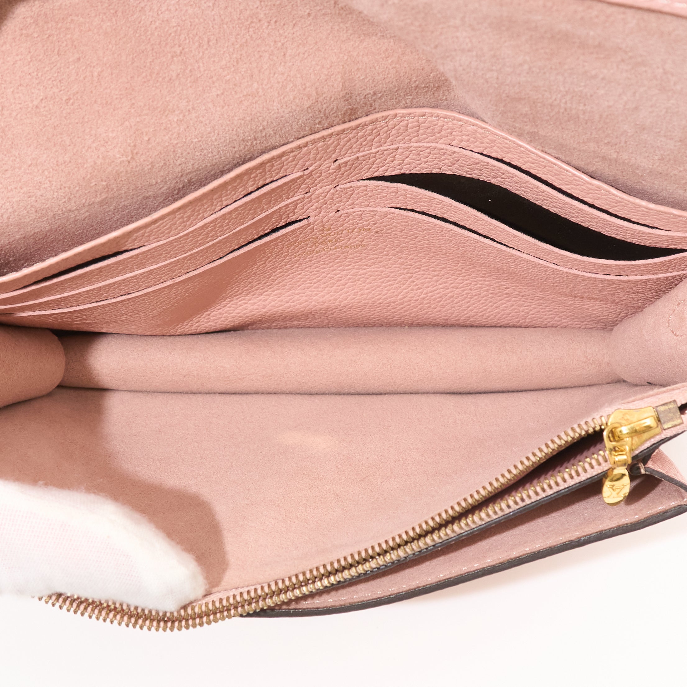 Louis Vuitton Vavin Bag in Rose Monogram Empreinte Leather