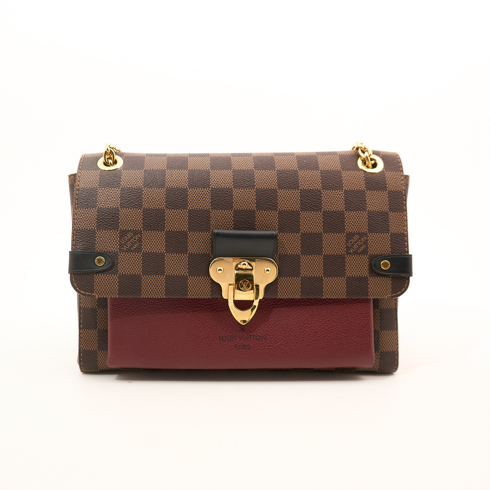 Louis Vuitton Canvas Vavin in Damier Ebene PM