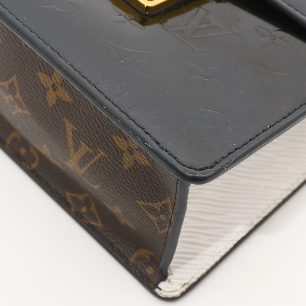 Louis Vuitton Black Vernis Spring Street Bag