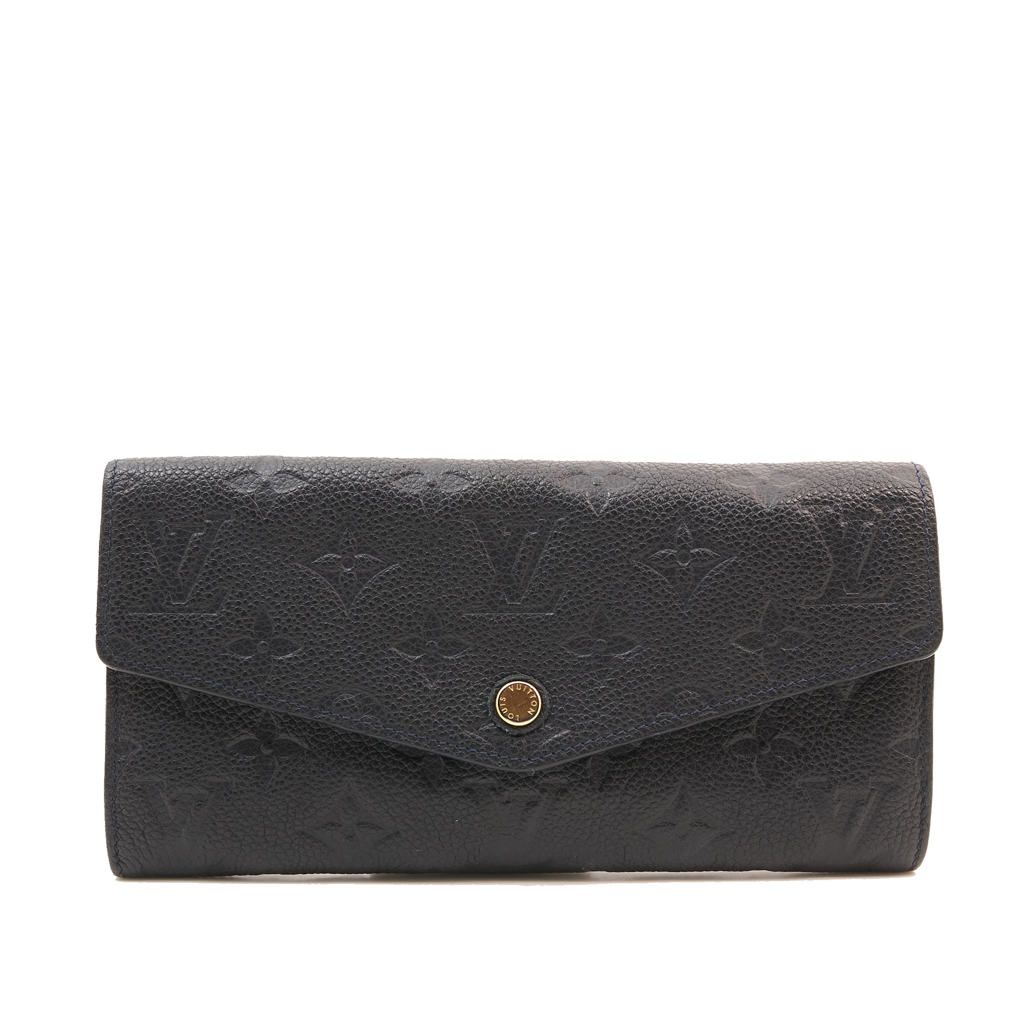 Louis Vuitton Black Empreinte Leather Wallet