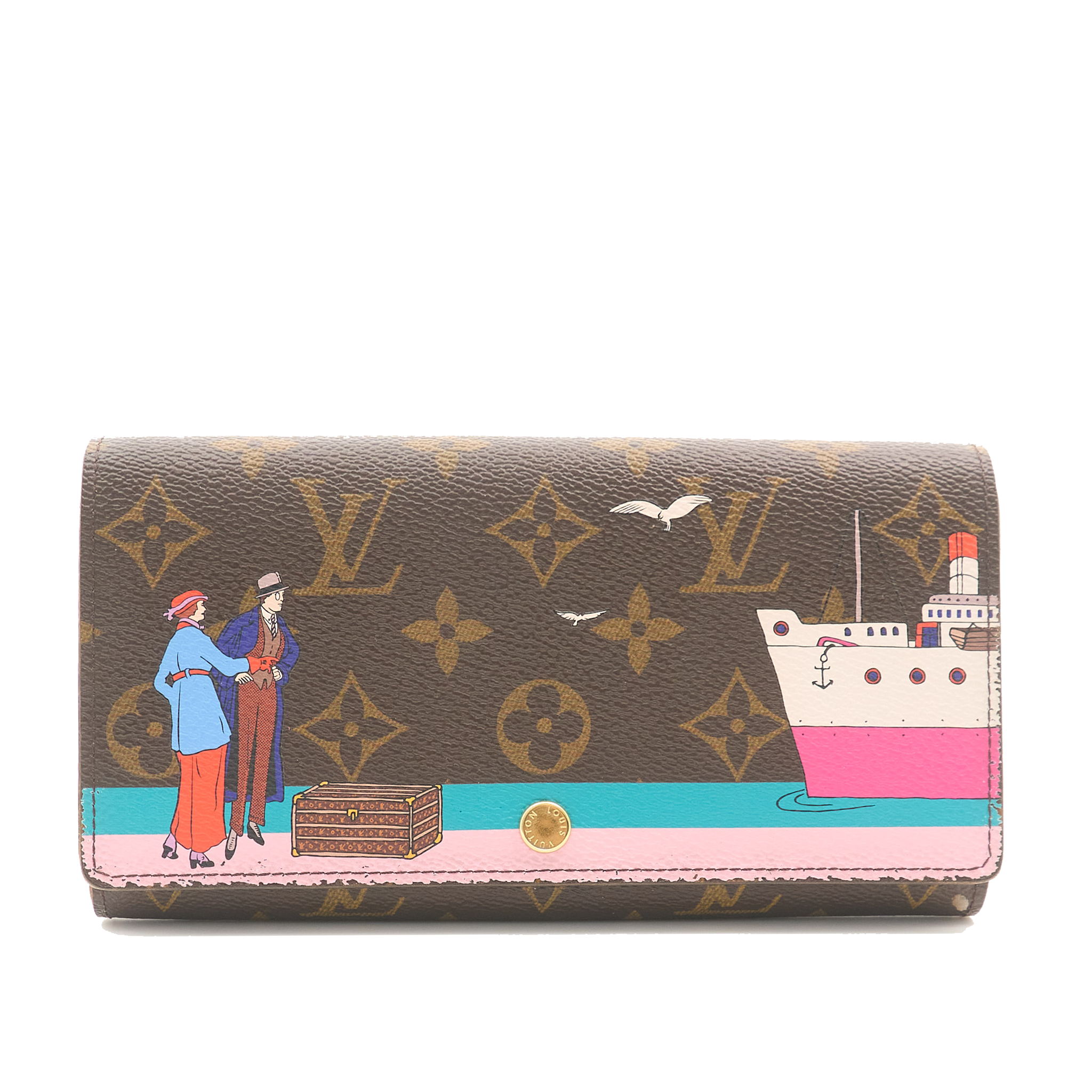 Louis Vuitton Limited Edition 2016 Christmas Sarah Wallet