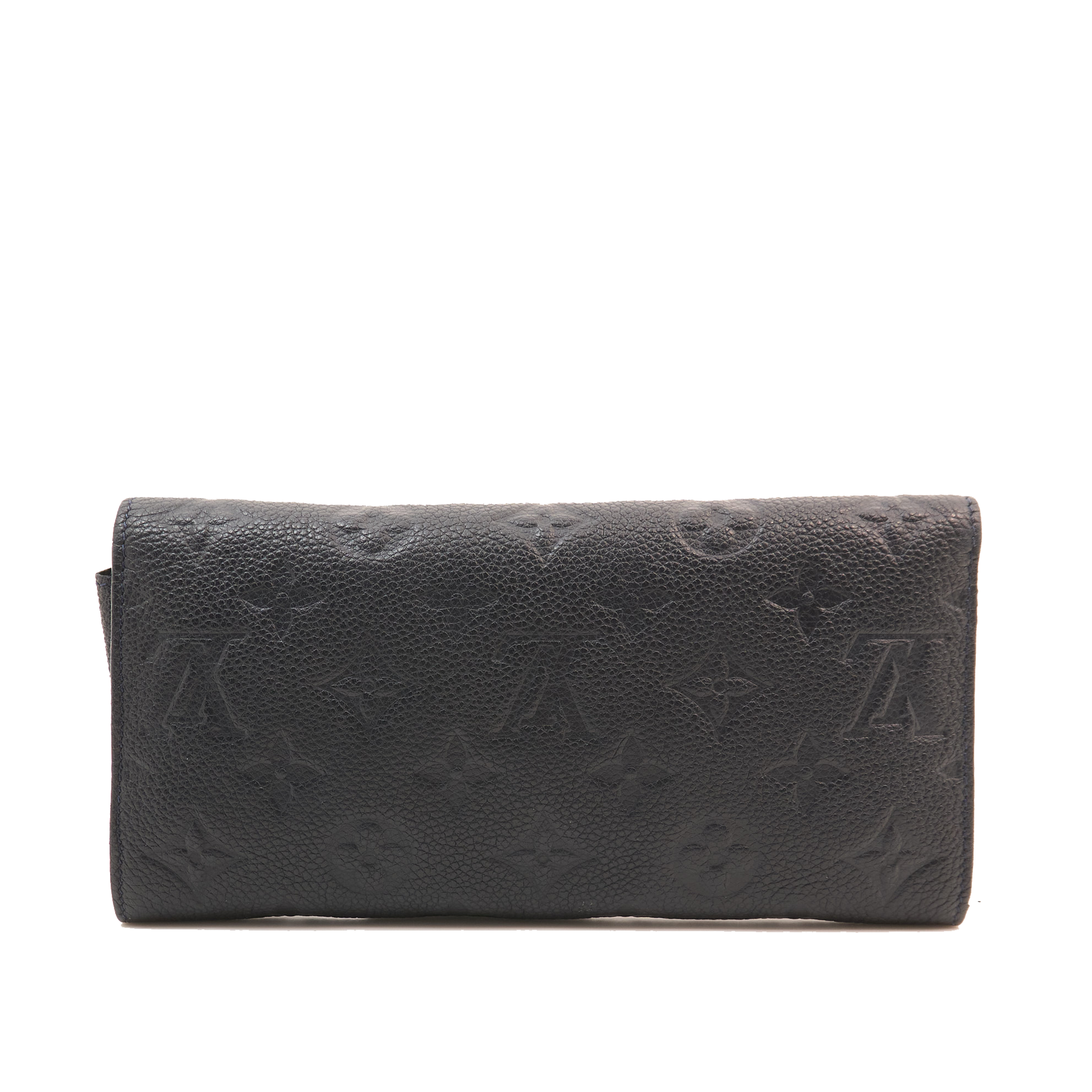 Louis Vuitton Black Empreinte Leather Wallet