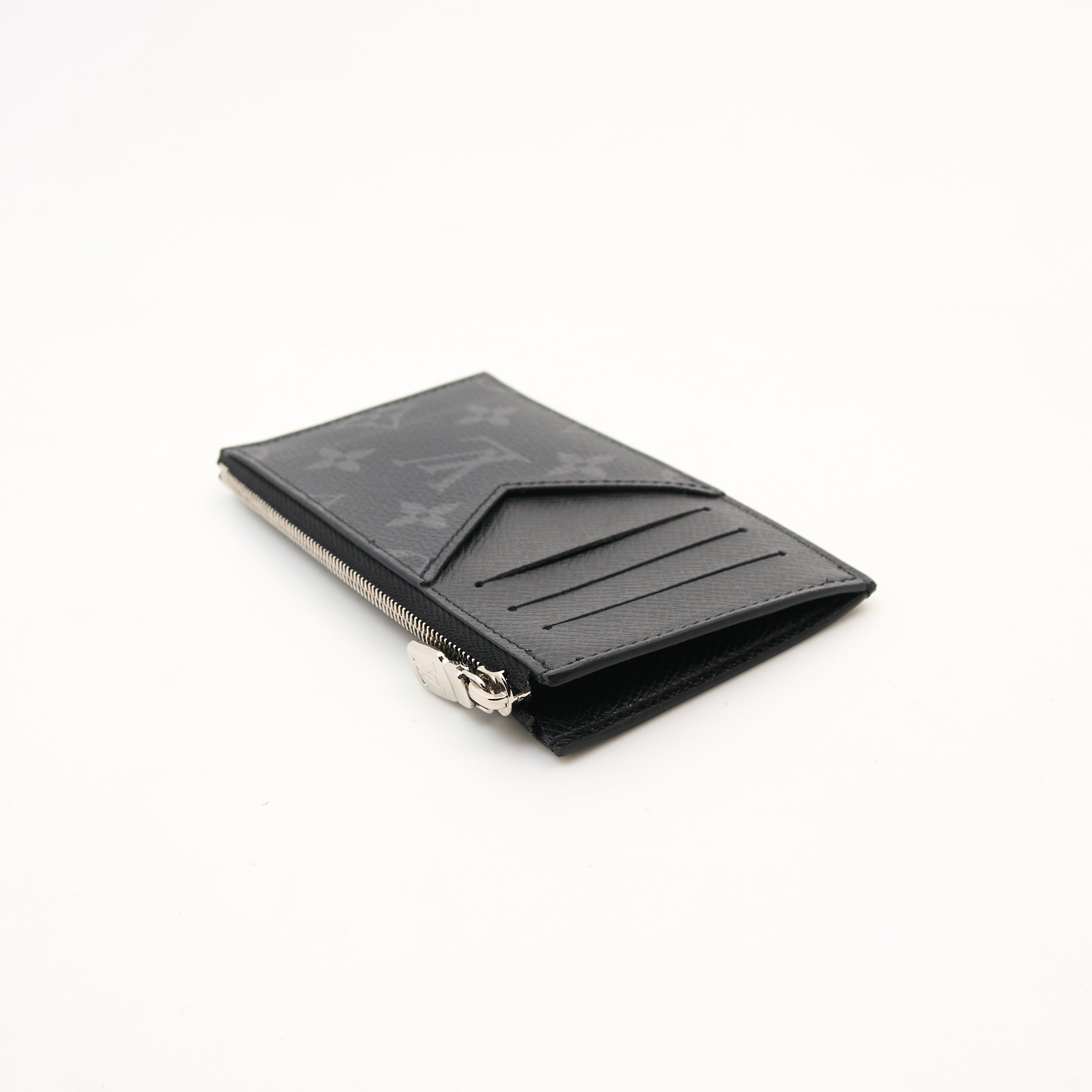 Louis Vuitton Coin Card Holder in Monogram Eclipse