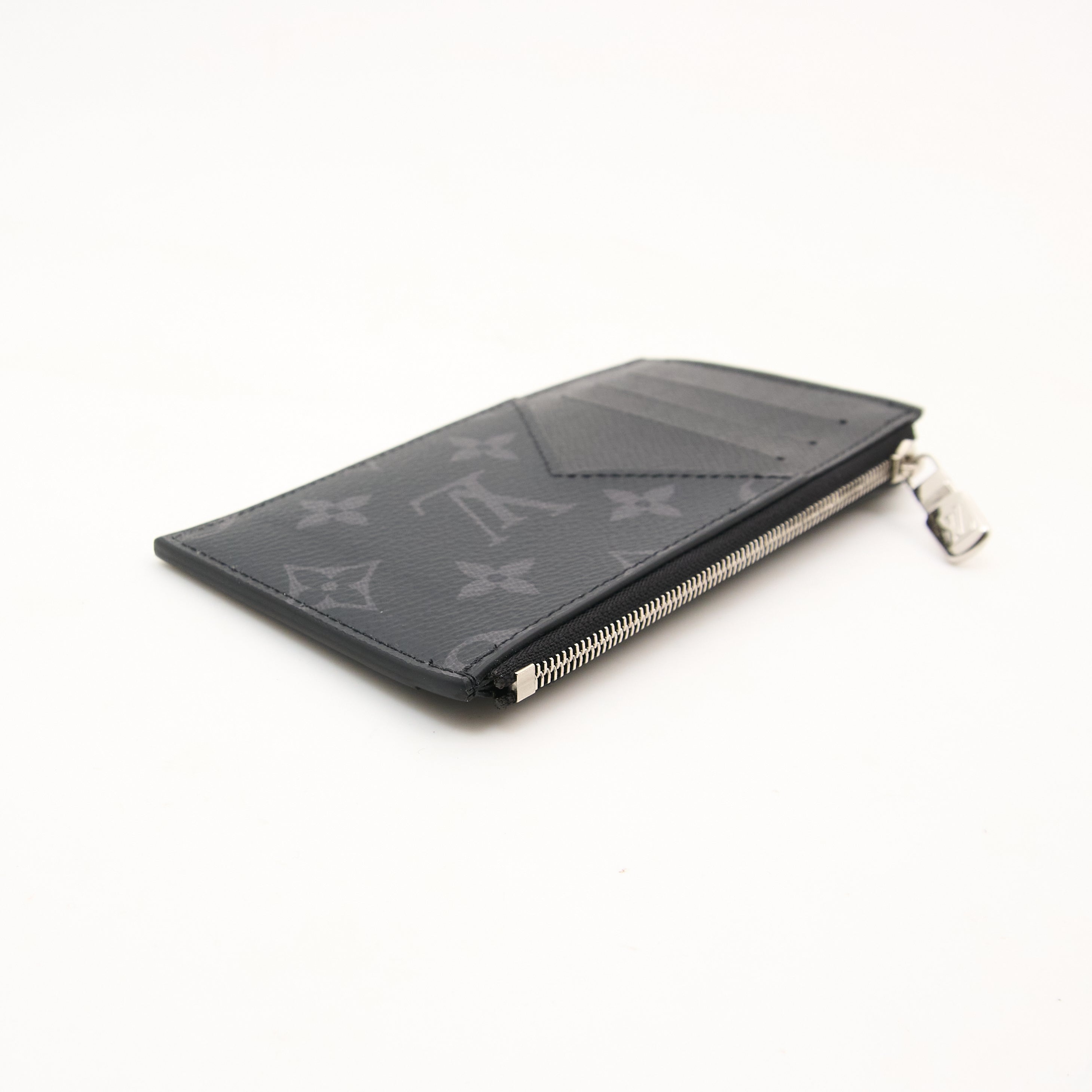 Louis Vuitton Coin Card Holder in Monogram Eclipse