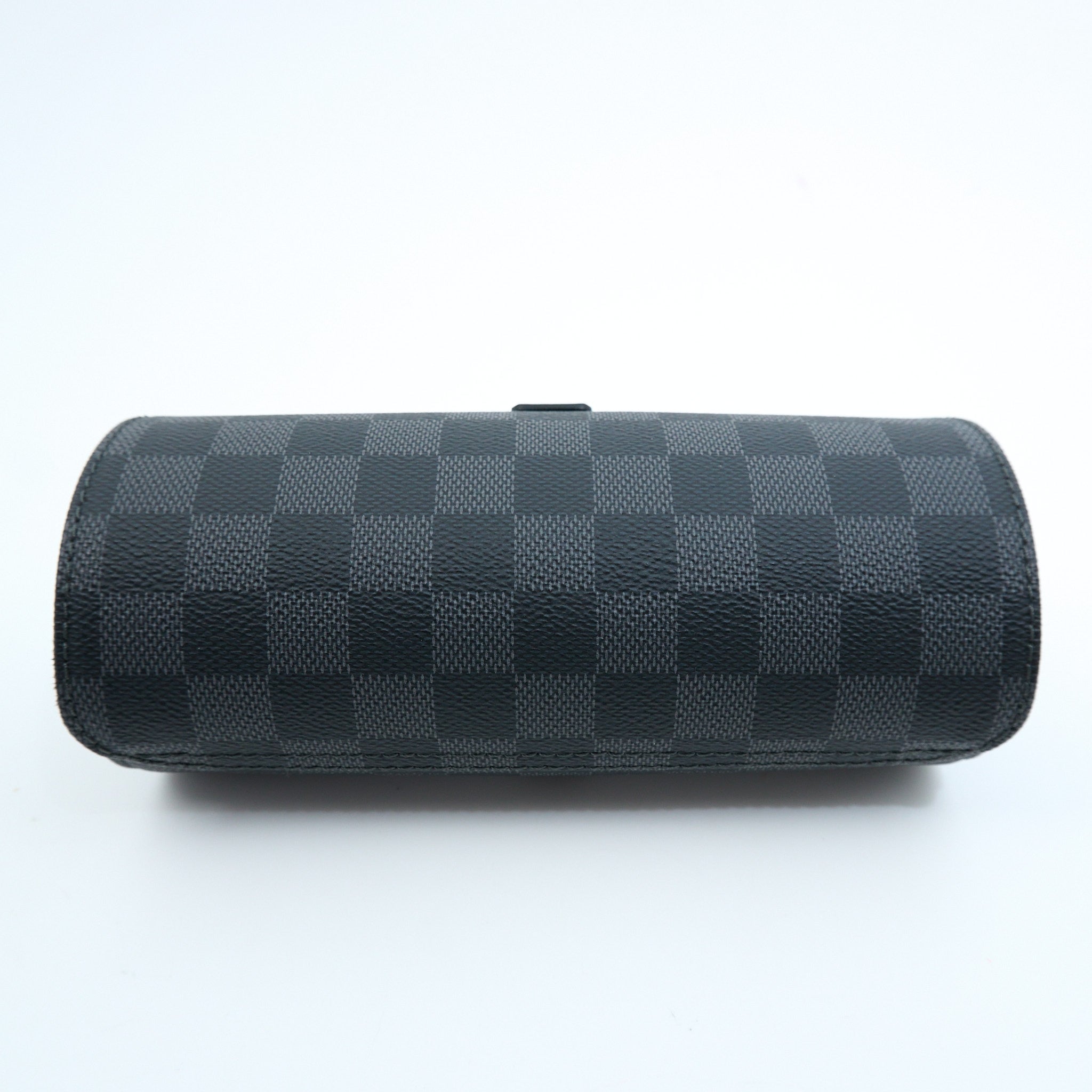 Louis Vuitton Watch Case in Damier Eclipse