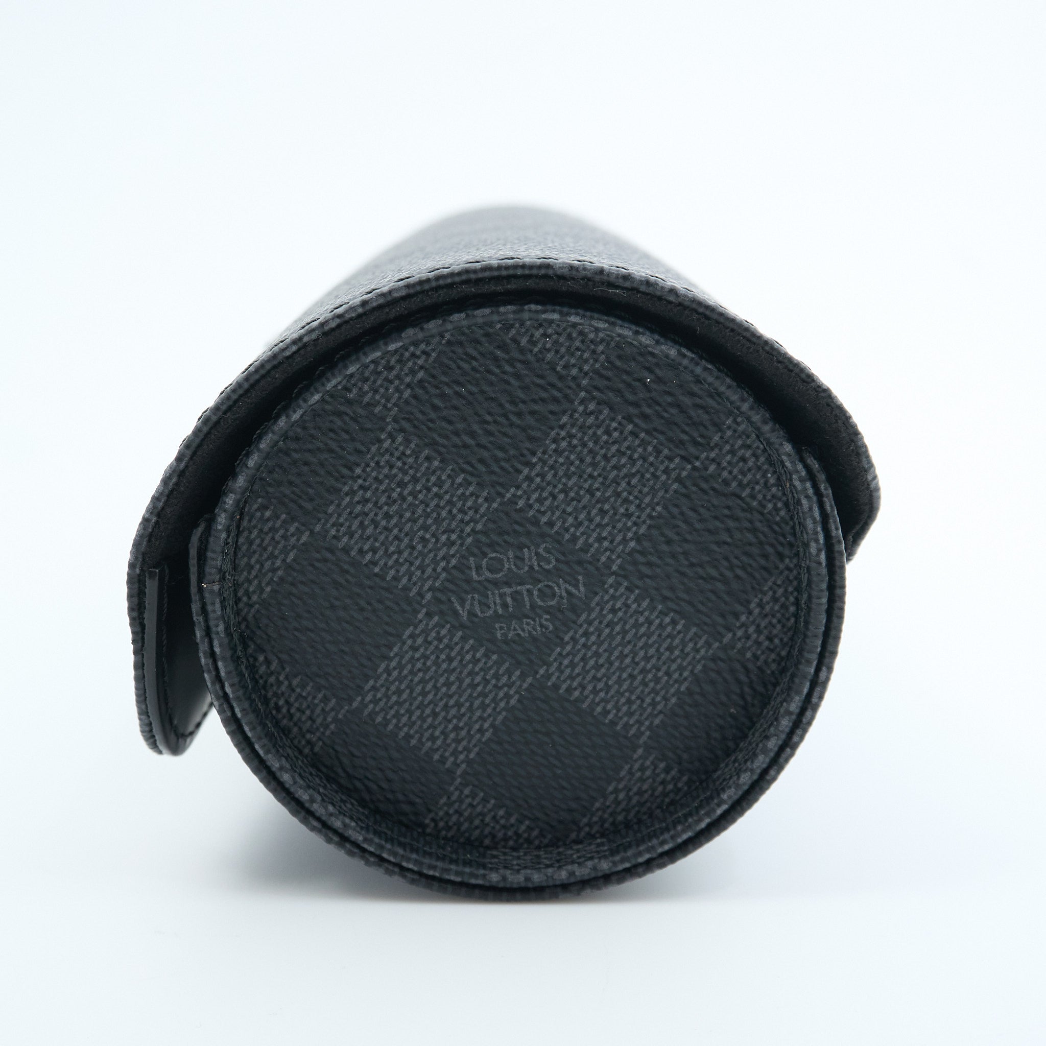 Louis Vuitton Watch Case in Damier Eclipse