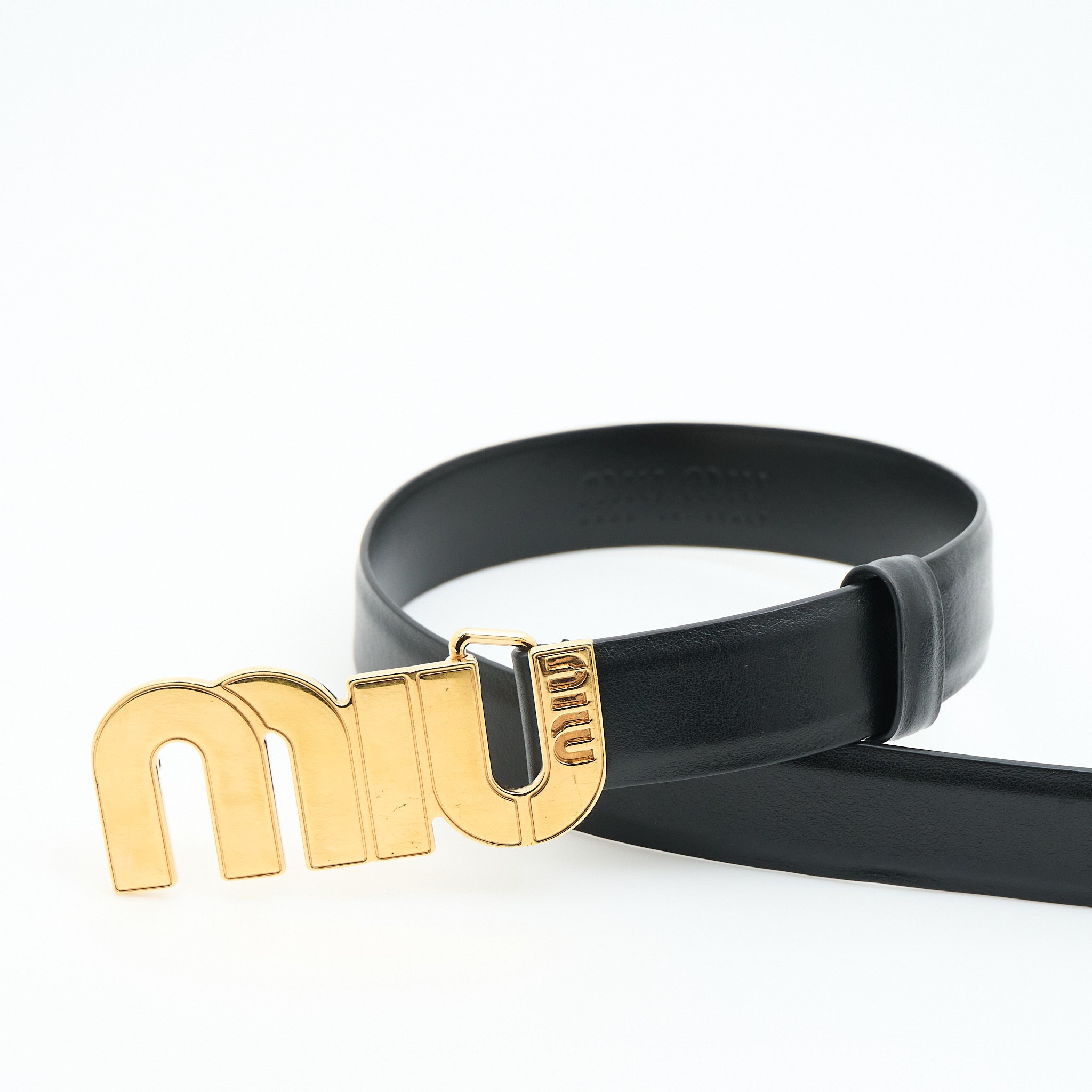 Miu Miu Black Belt