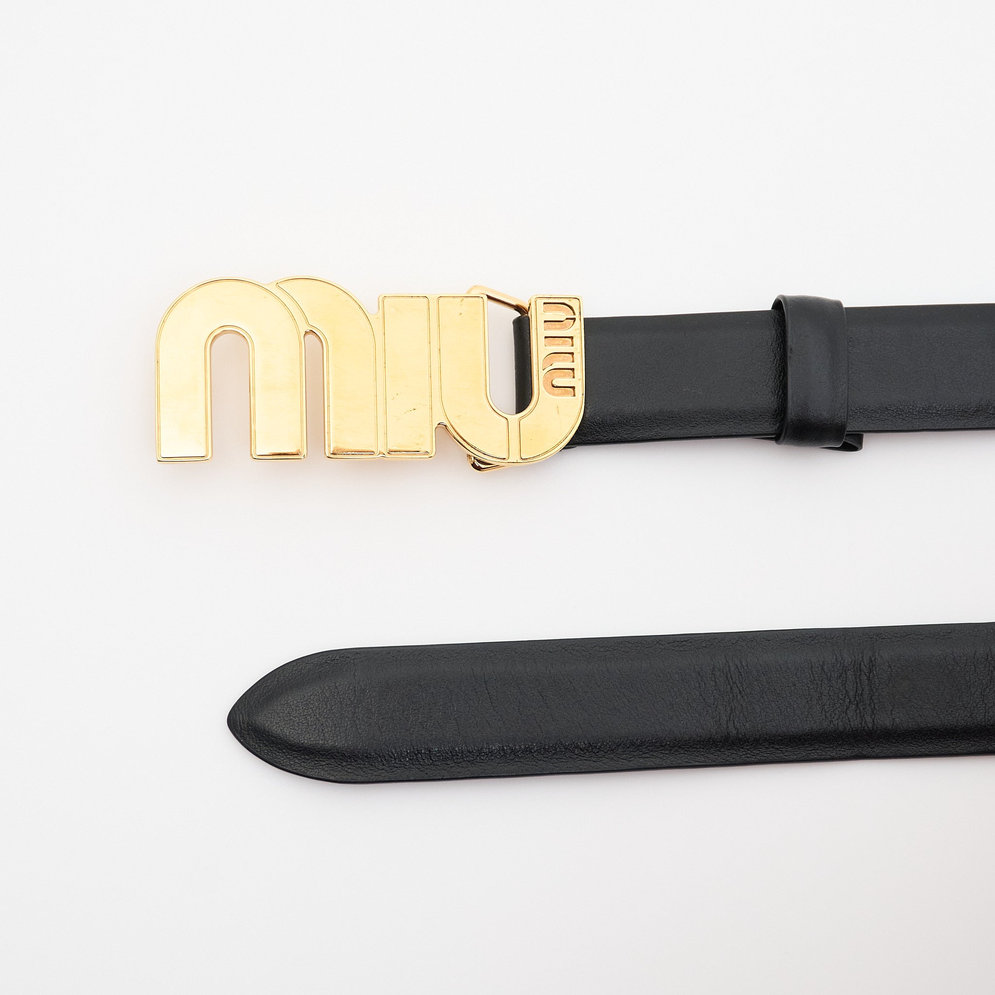 Miu Miu Black Belt