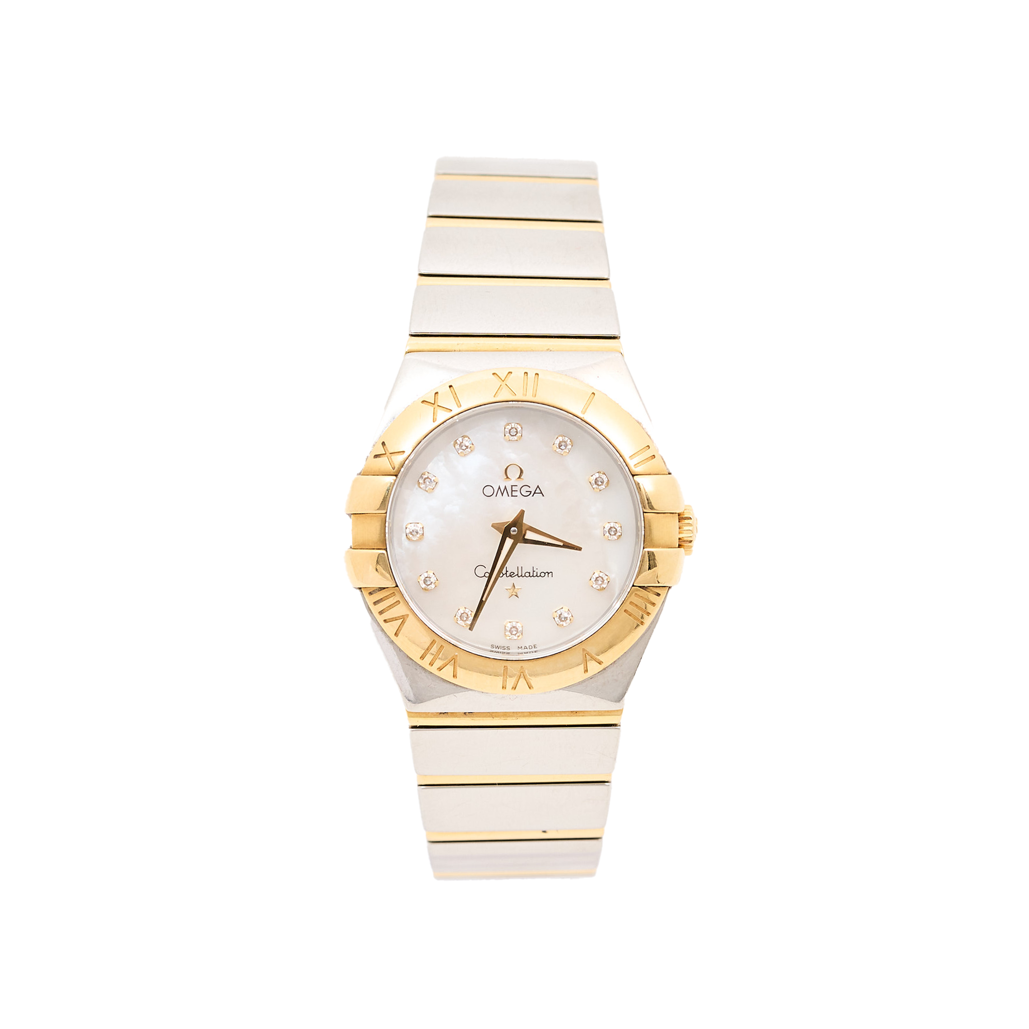 Omega Constellation Mother Of Pearl With Diamond Markers Watch