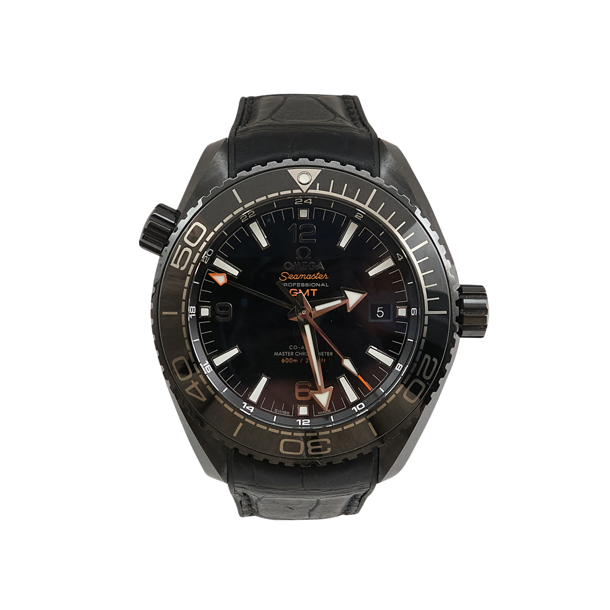 Omega Seamaster Planet Ocean Deep Black GMT 43mm