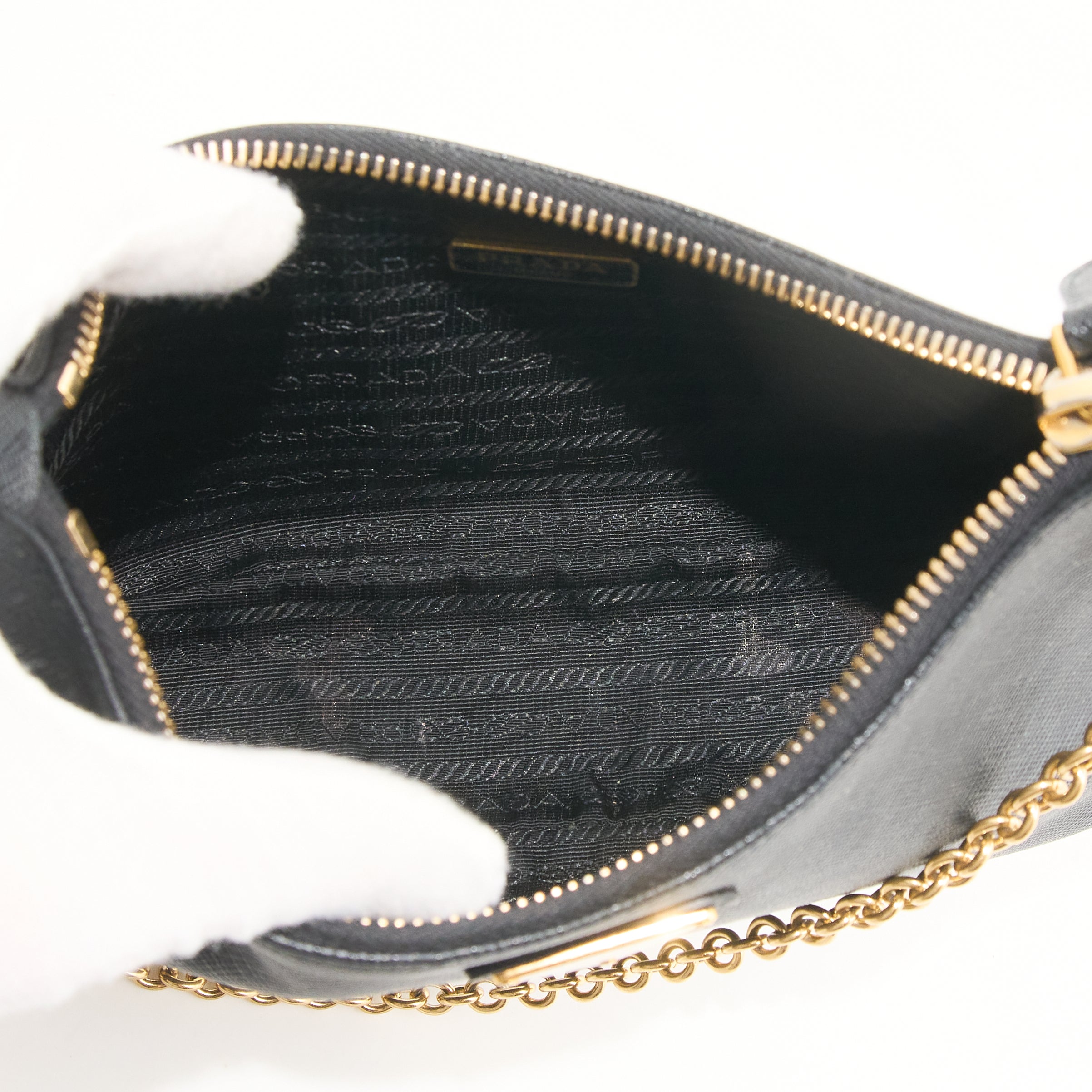 Prada Re-Edition 2005 Black Saffiano Leather Bag