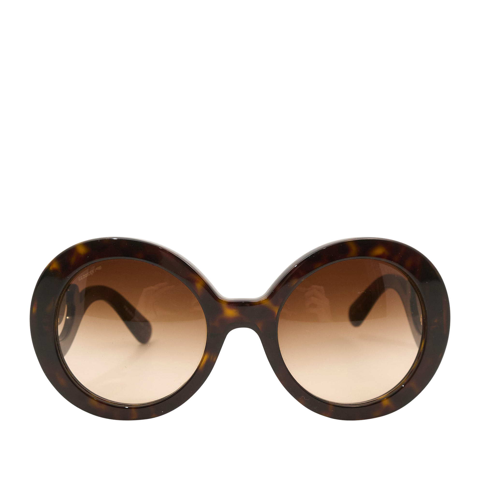 Prada Baroque Swirl Brown Tortoise Sunglasses