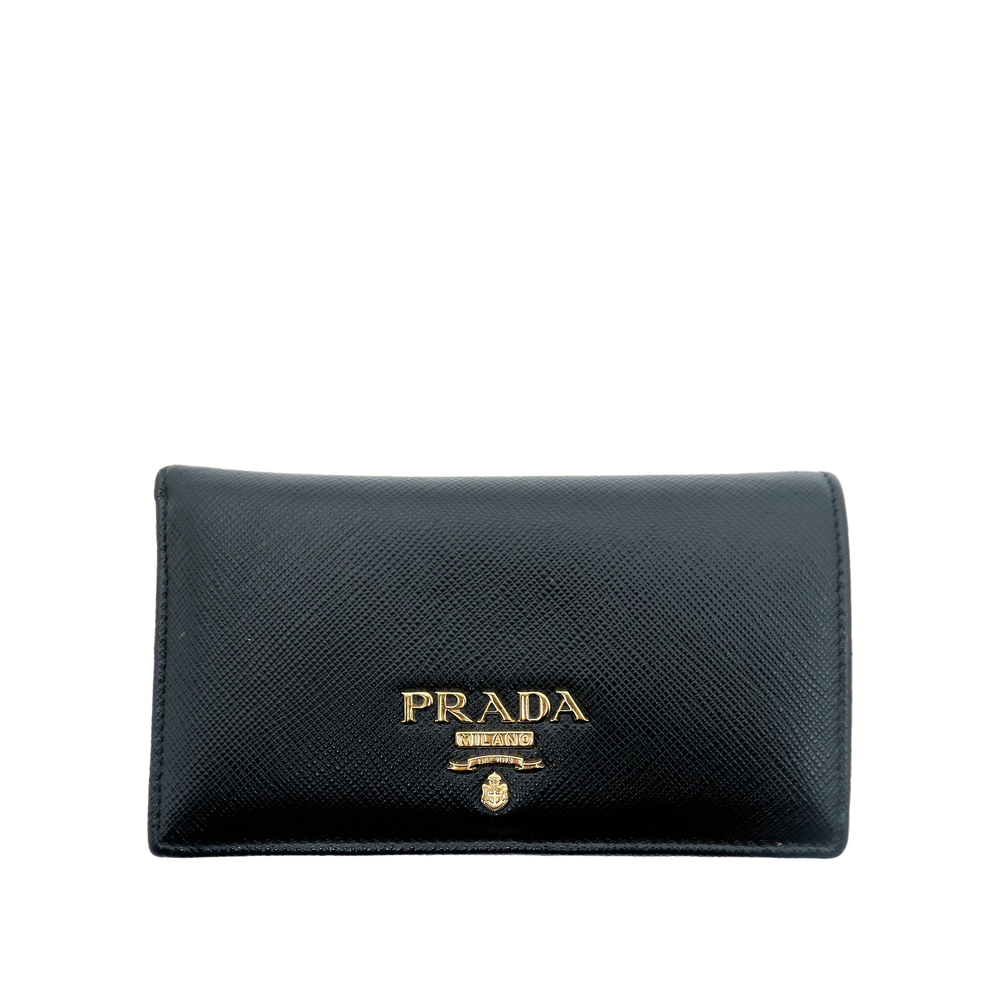 Prada Saffiano Black Wallet