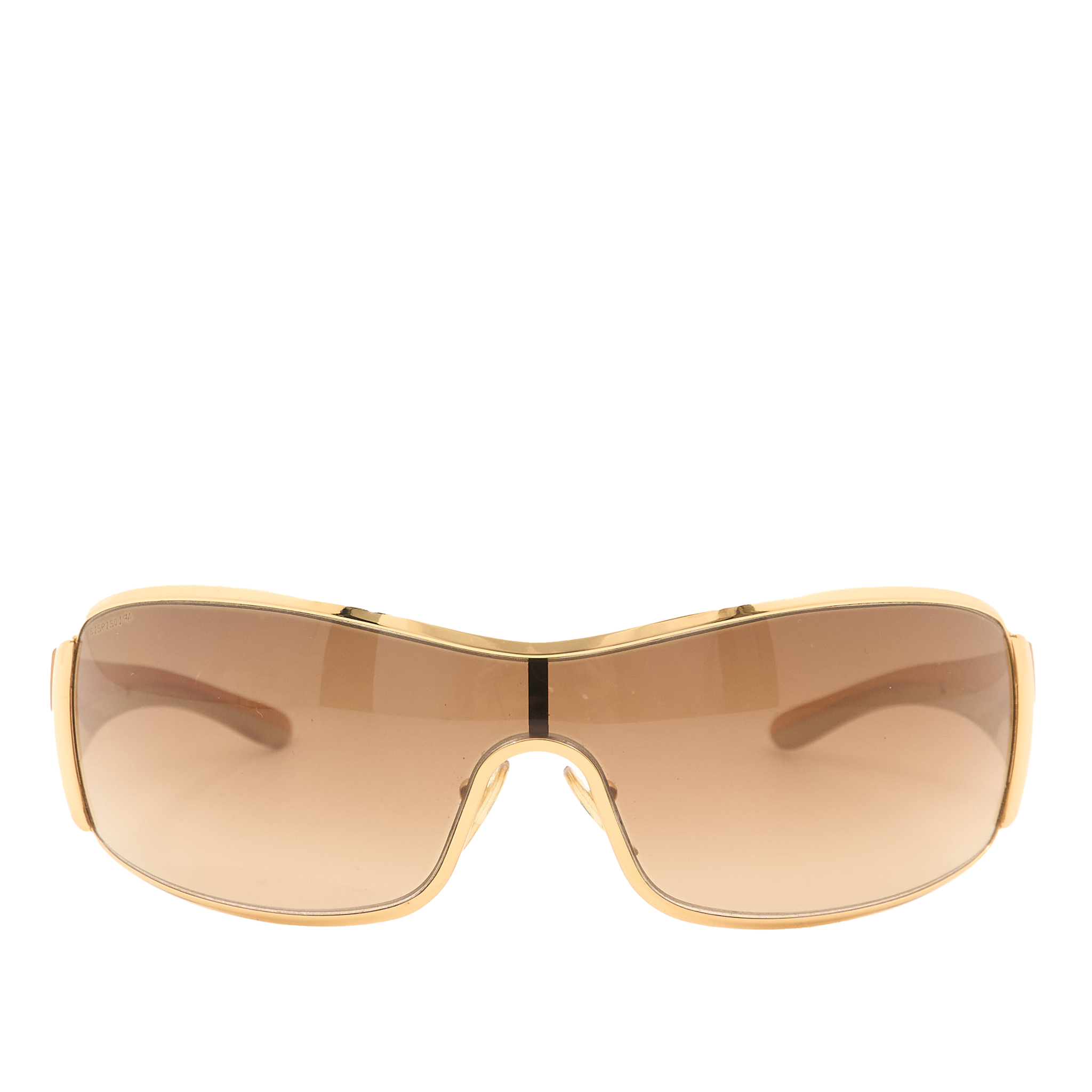 Prada Gold Shield Sunglasses
