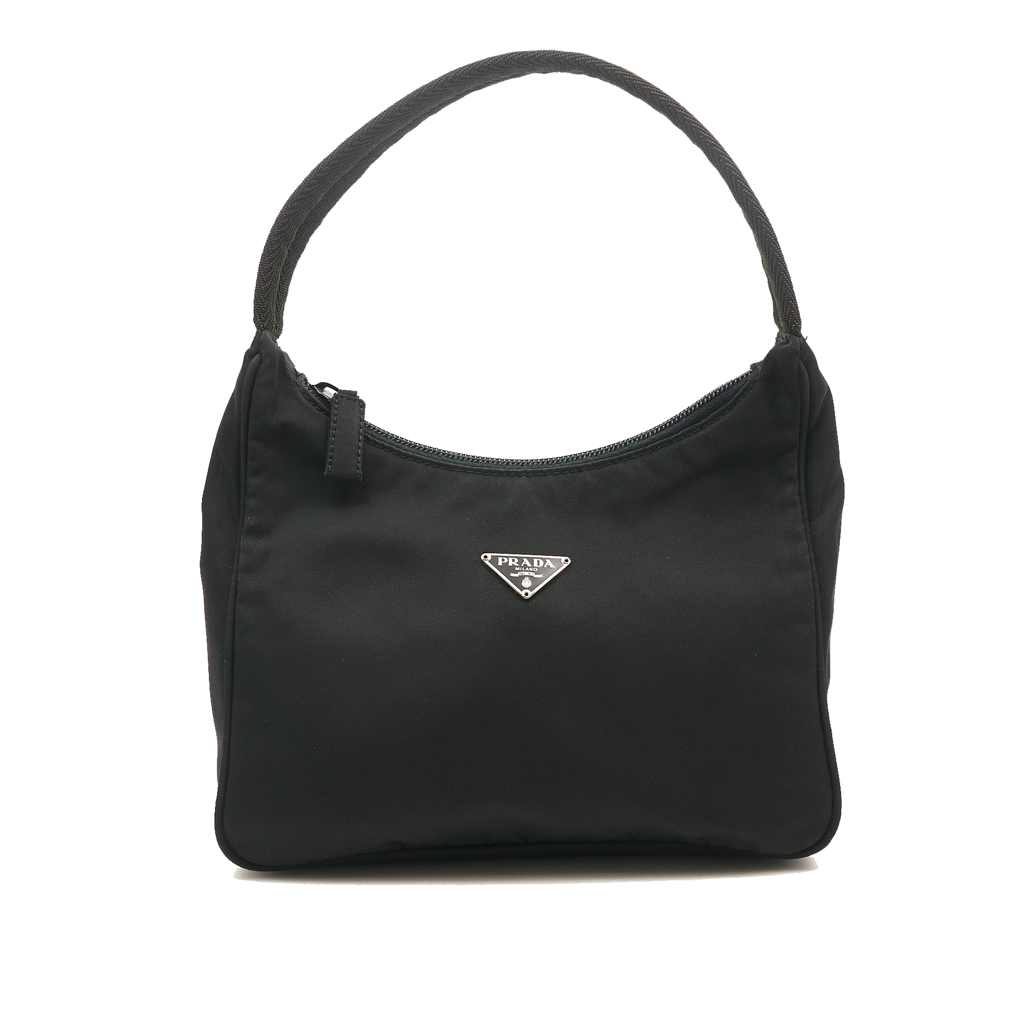Prada Nylon Tessuto Black Handbag