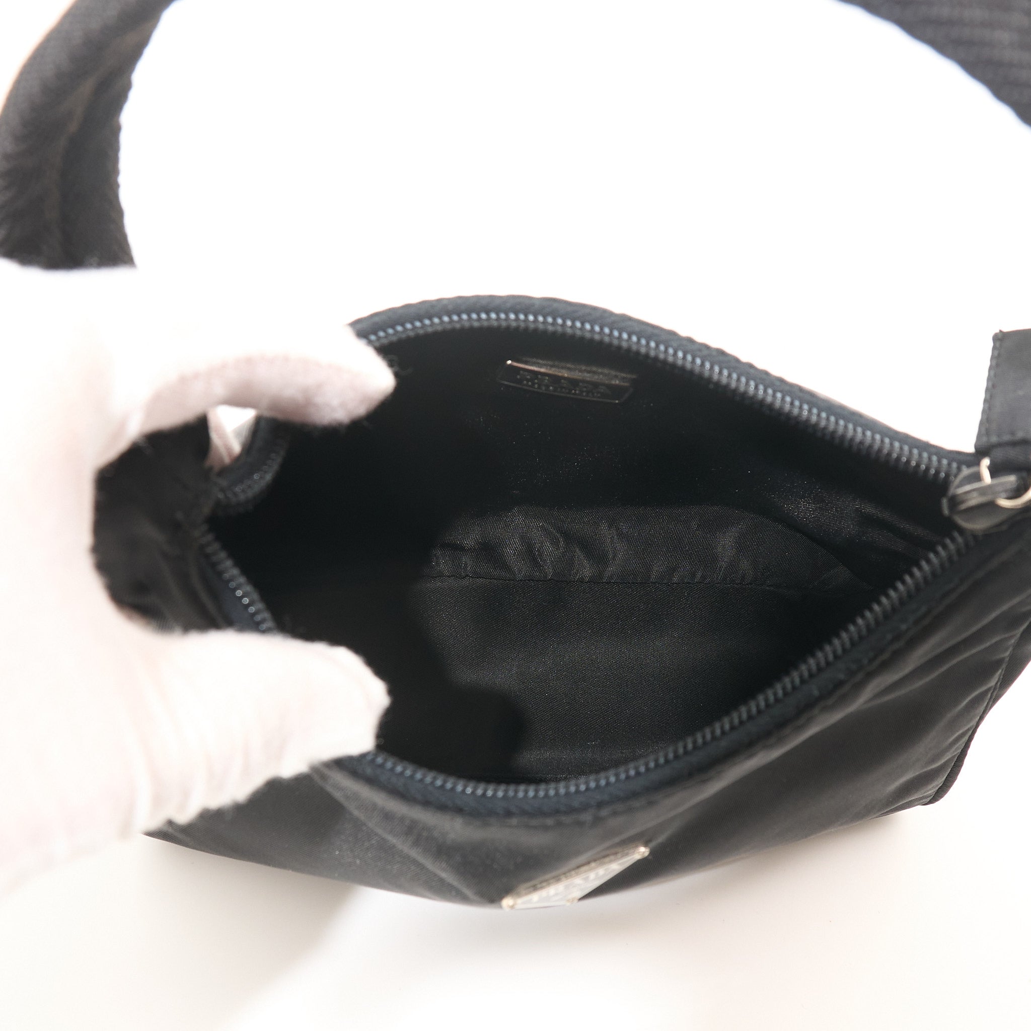 Prada Nylon Tessuto Black Handbag