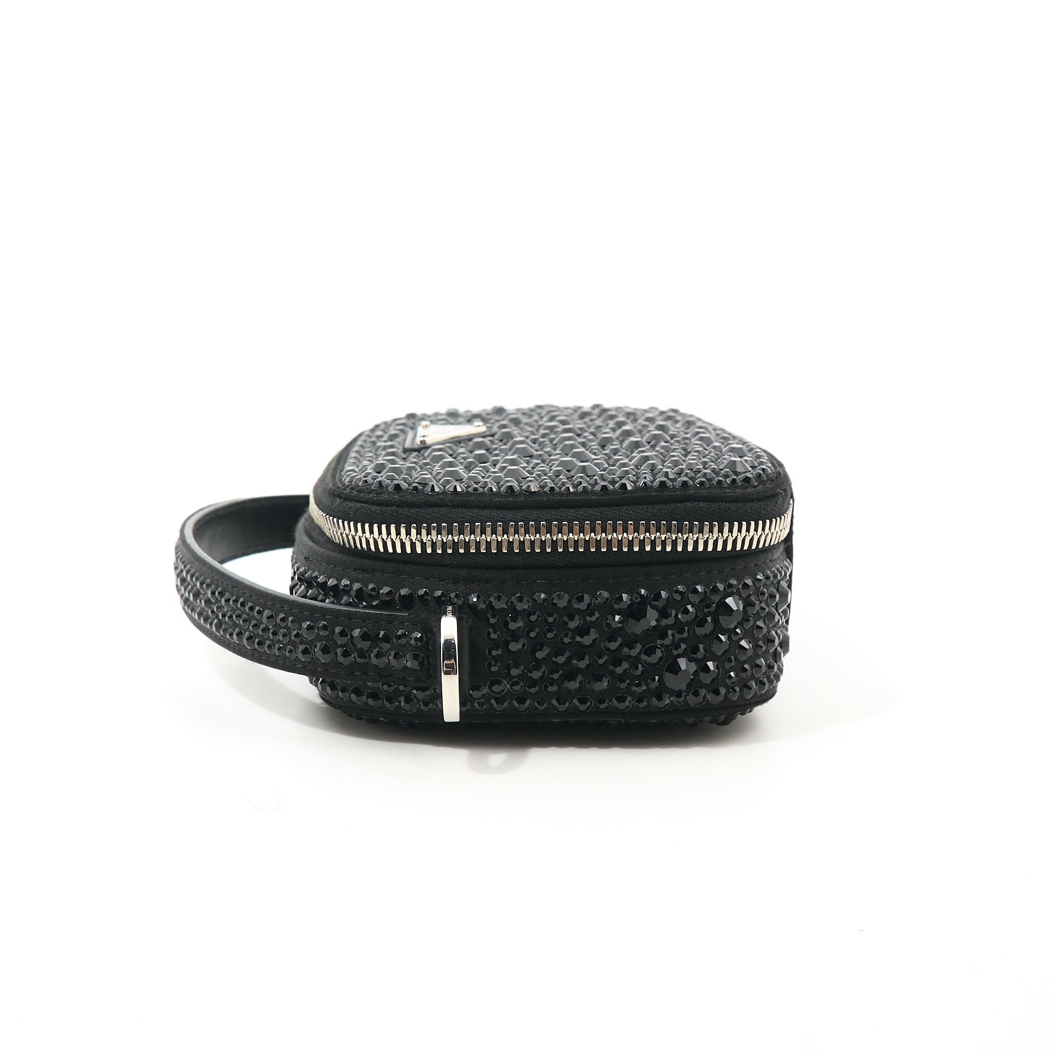 Prada Odette Crystal Black Bag