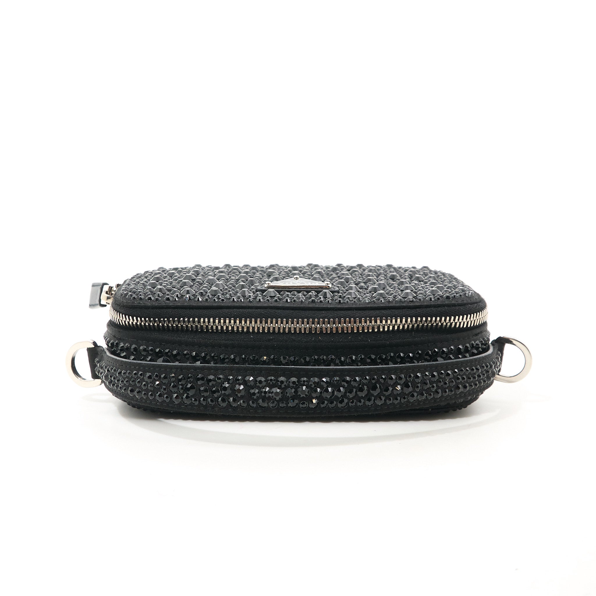 Prada Odette Crystal Black Bag